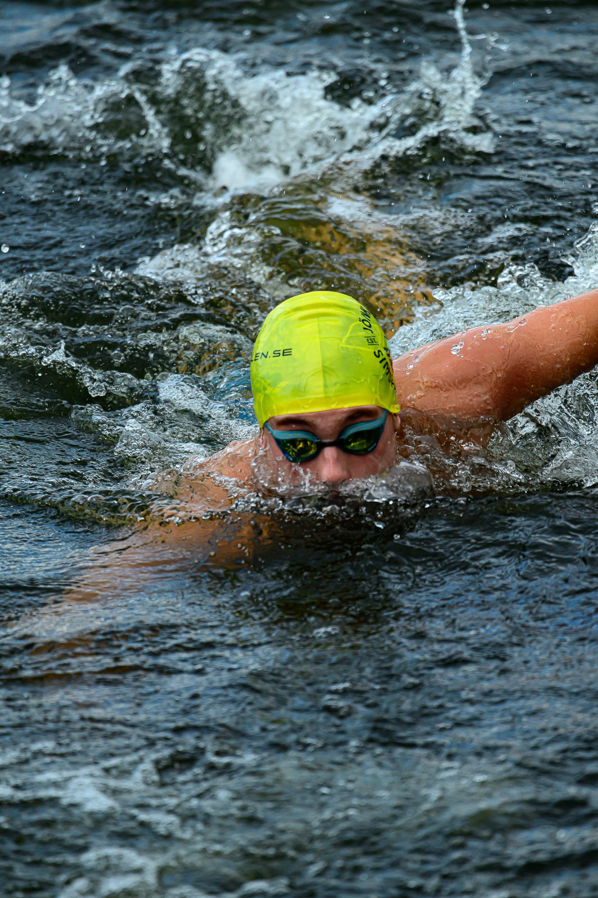 Fredag 15/8 Mix Lagsimning 4 x 1250m USM och SM 16.00 och 17.30. © Fotograf: Pablo Anttila