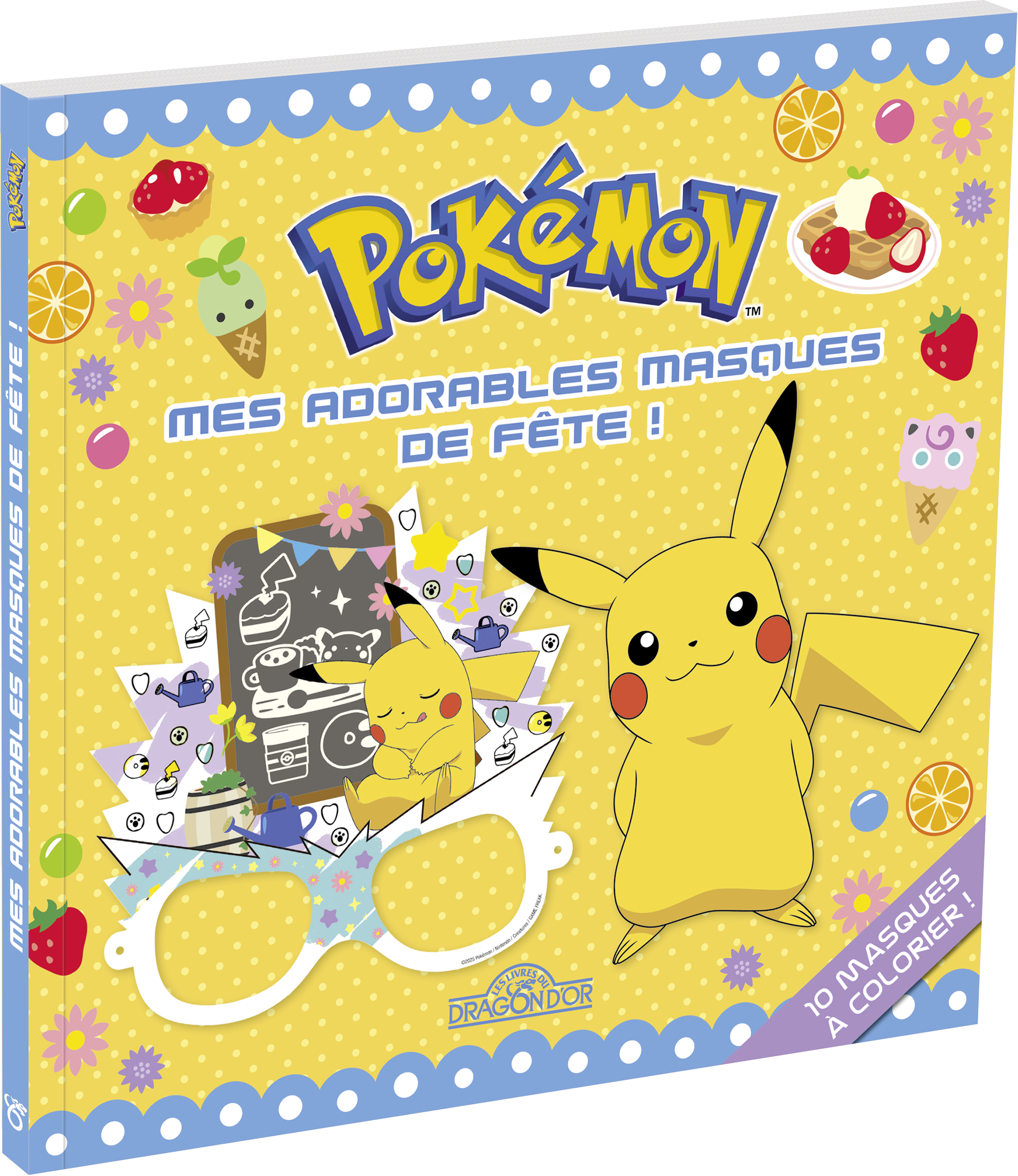 Pokémon - Mes adorables masques à gratter