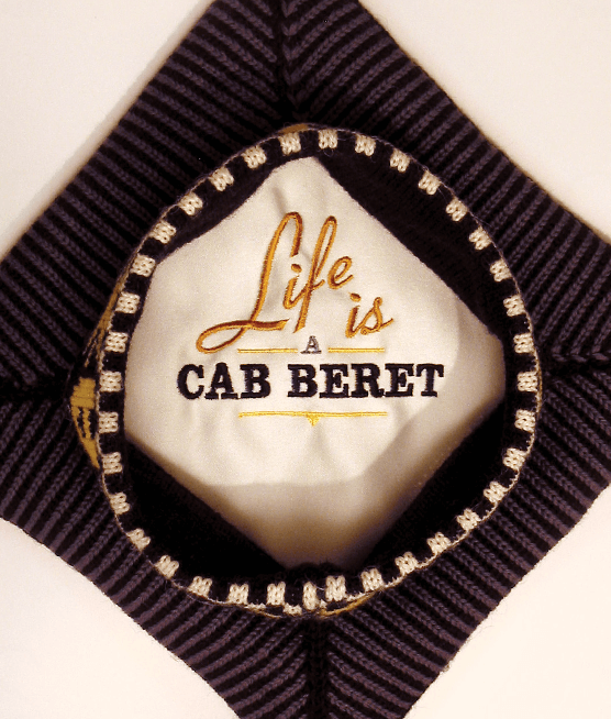 gallery exhibit NYT: Cab beret interior