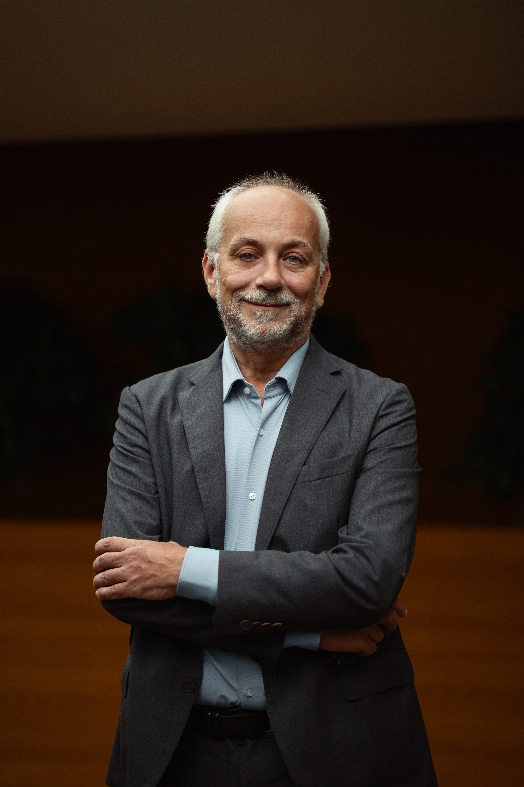 Portrait of Arkea president Julien Carmona