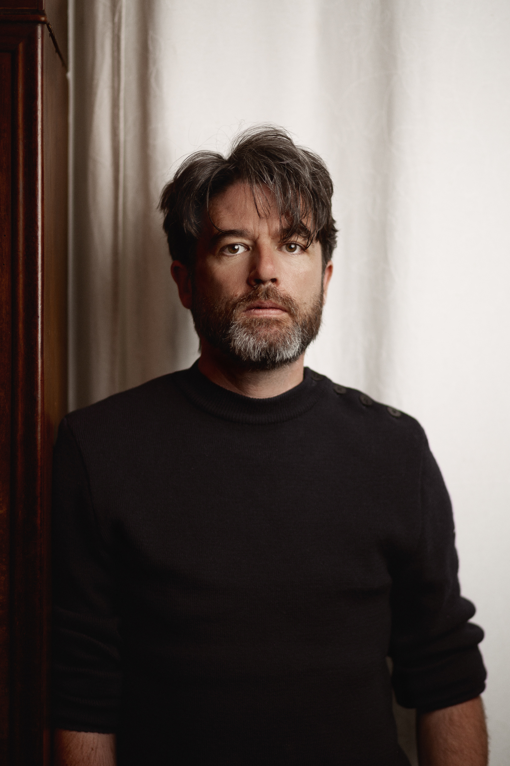 Portrait of Breton singer and musician Brieg Guerveno