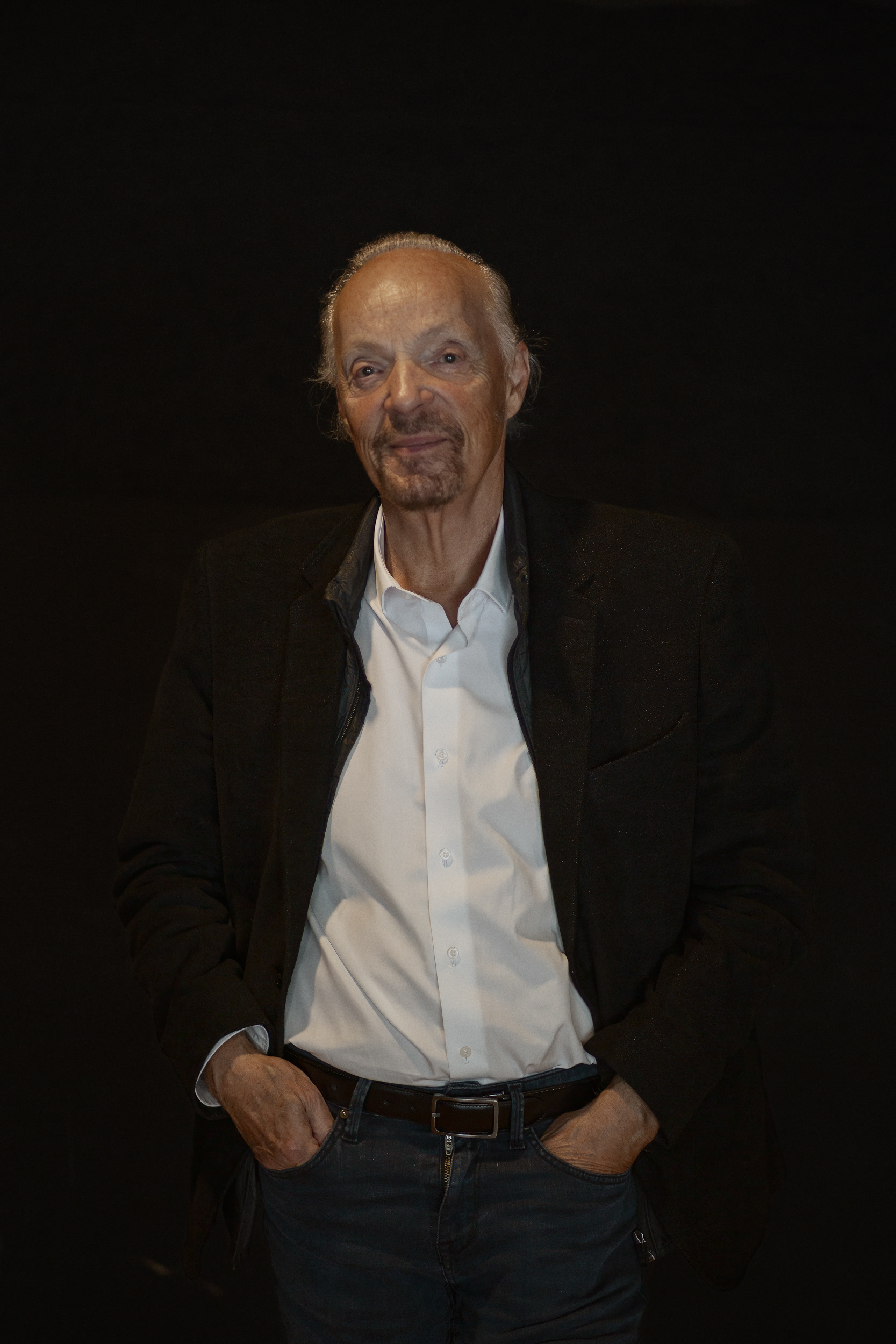 Portrait of Alan Stivell, breton singer and musician