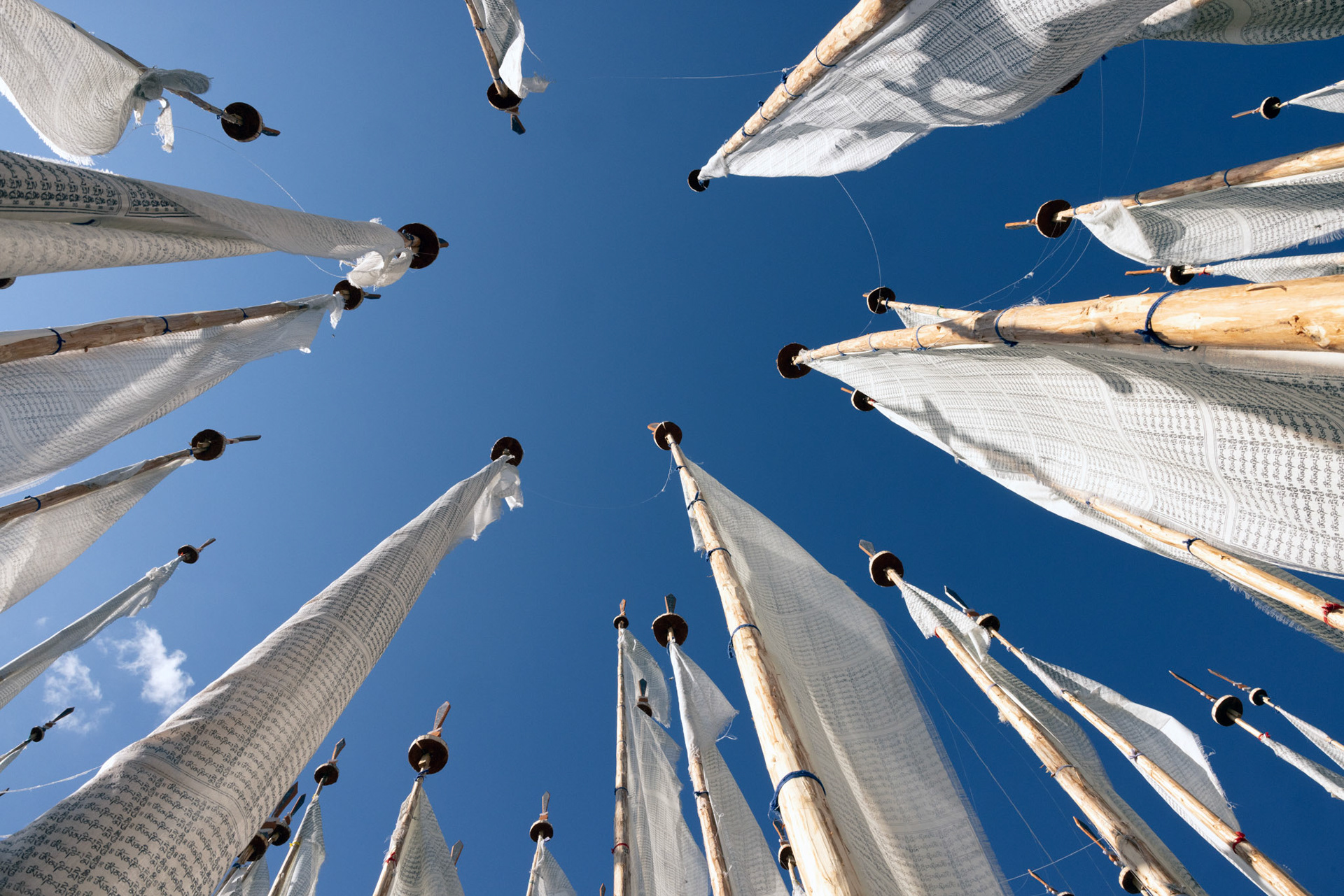 Prayer flags of the recently departed, Bhutan (2024)