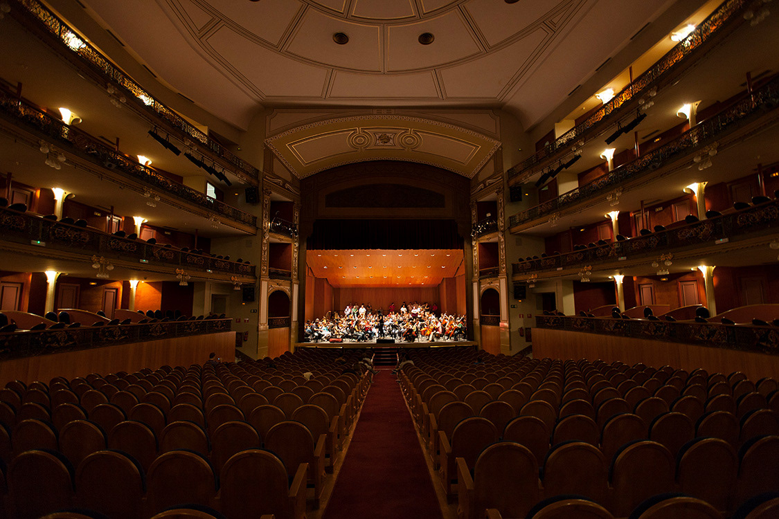 Orquesta Sinfónica de Córdoba, rehearsals at Gran Teatro de Córdoba