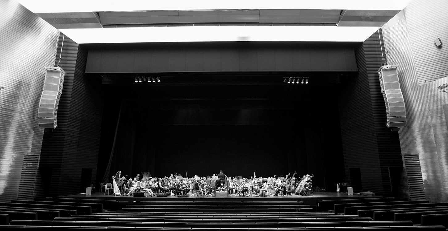 ROSS, conducted by Fernando Velázquez, rehearsals at Fibes Theater