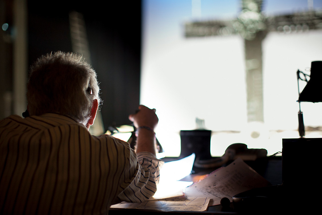 Juan Manuel Guerra, lighting chief of Teatro de la Maestranza
