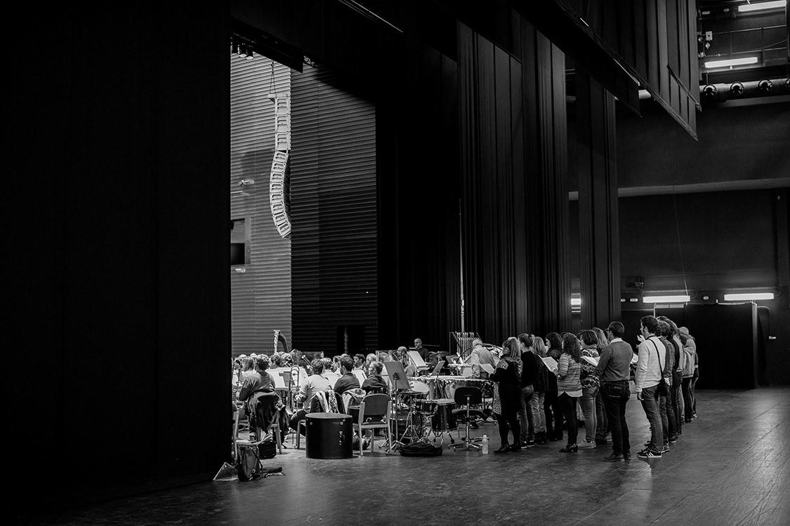ROSS and Ziryab Choir, rehearsals