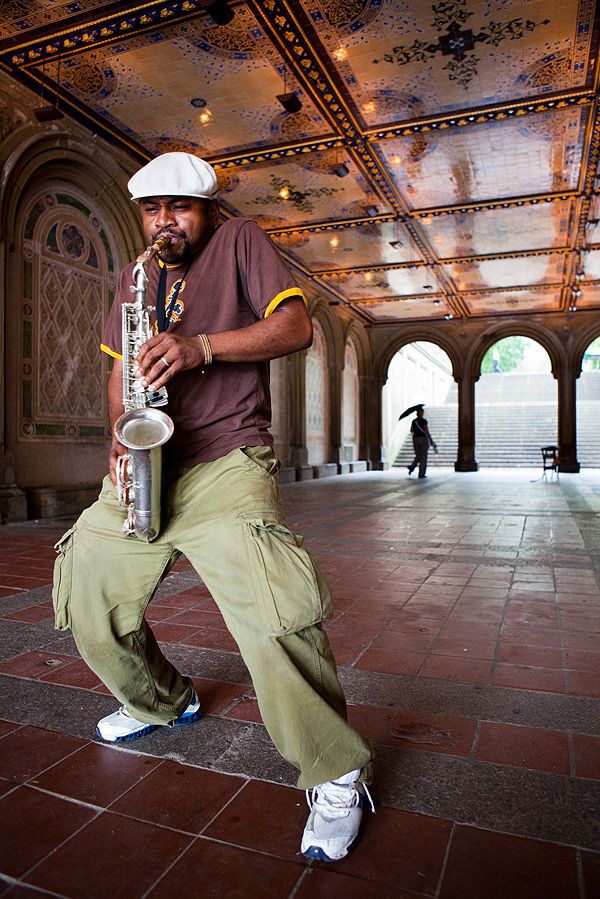 Street Musician, New York