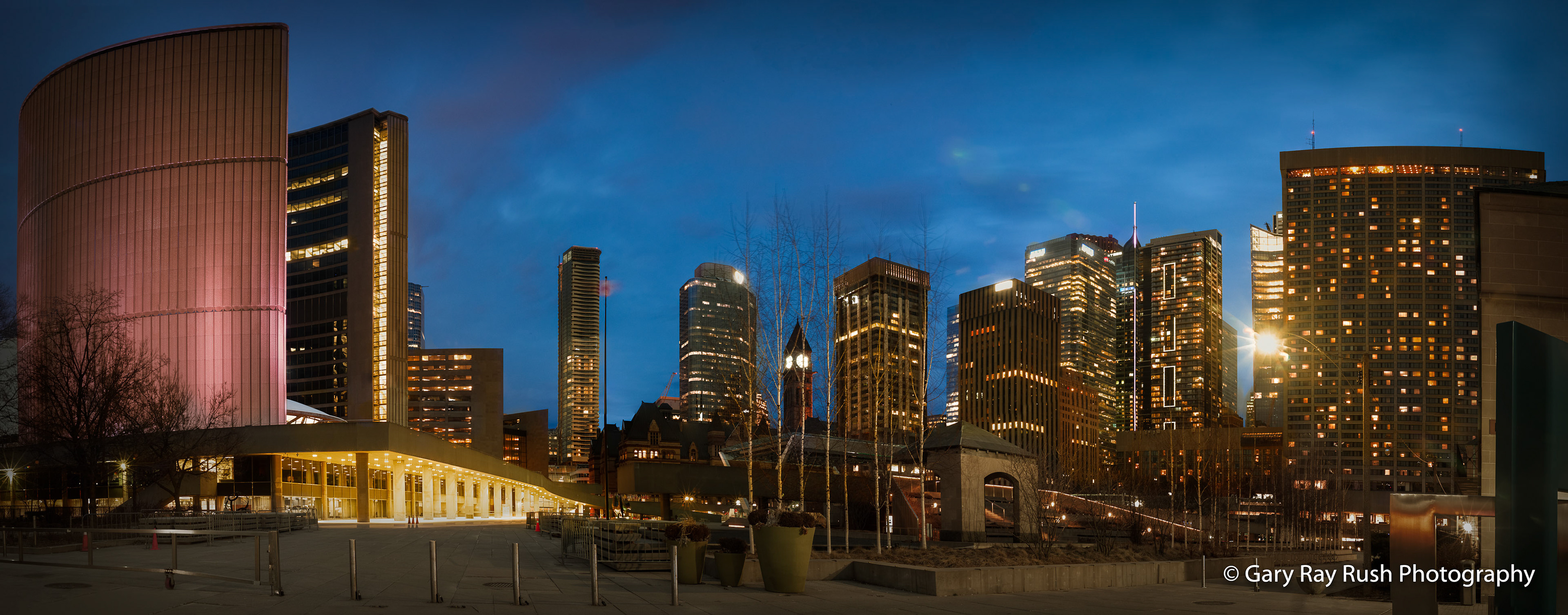 Nathan Phillips Square, Facing East
