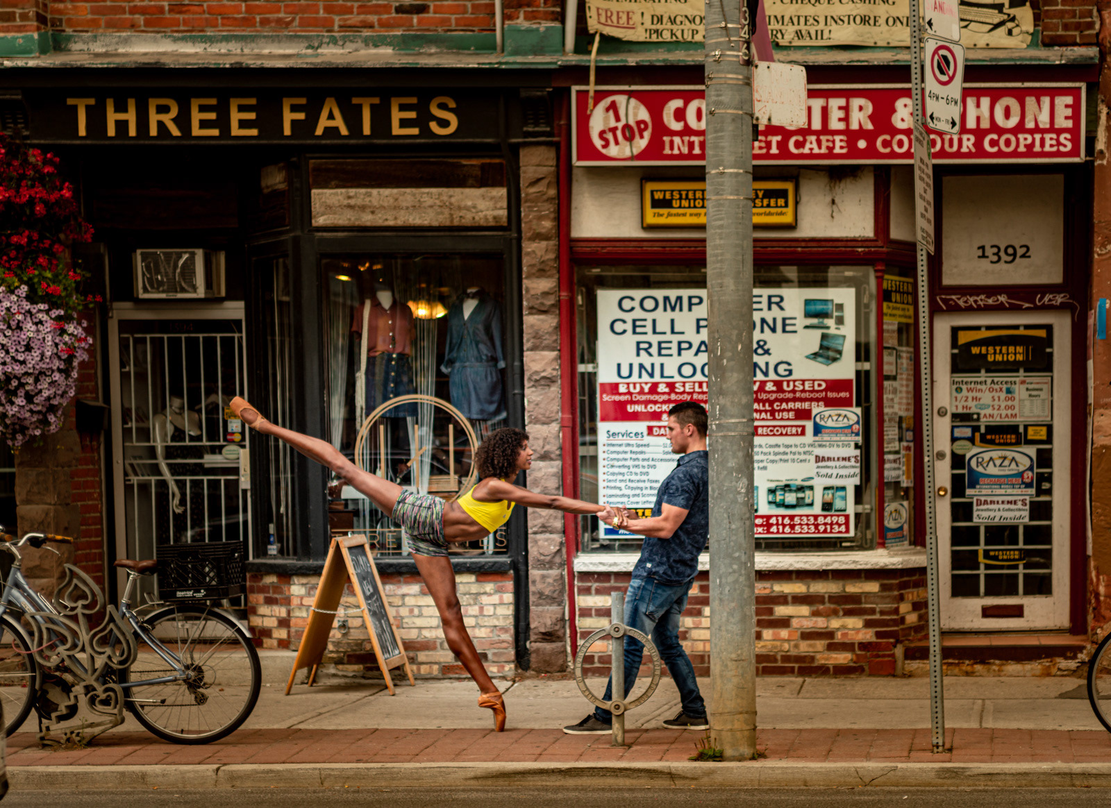 Adji Cissoko & boyfriend