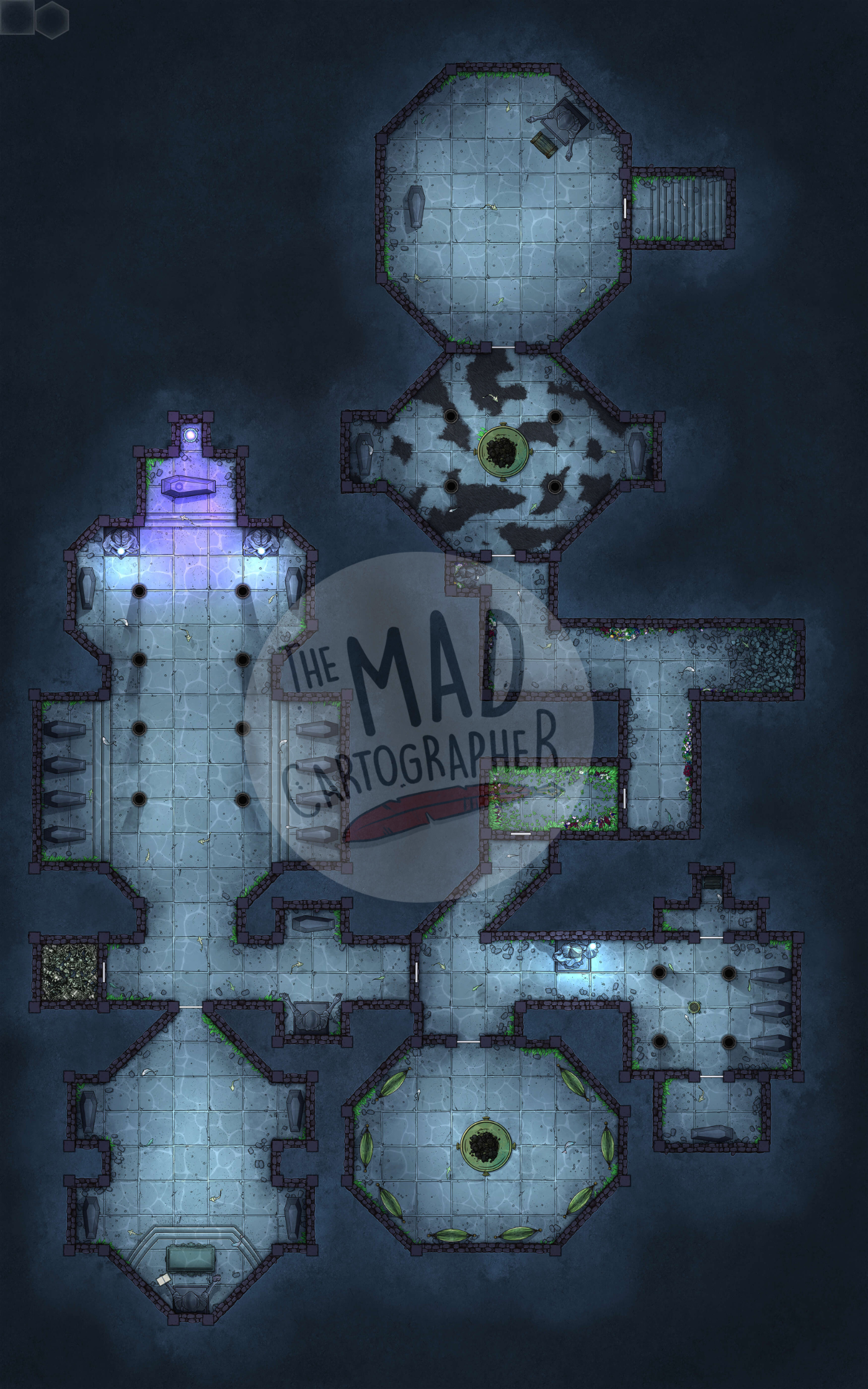 Submerged Crypt for The MAD Cartographer