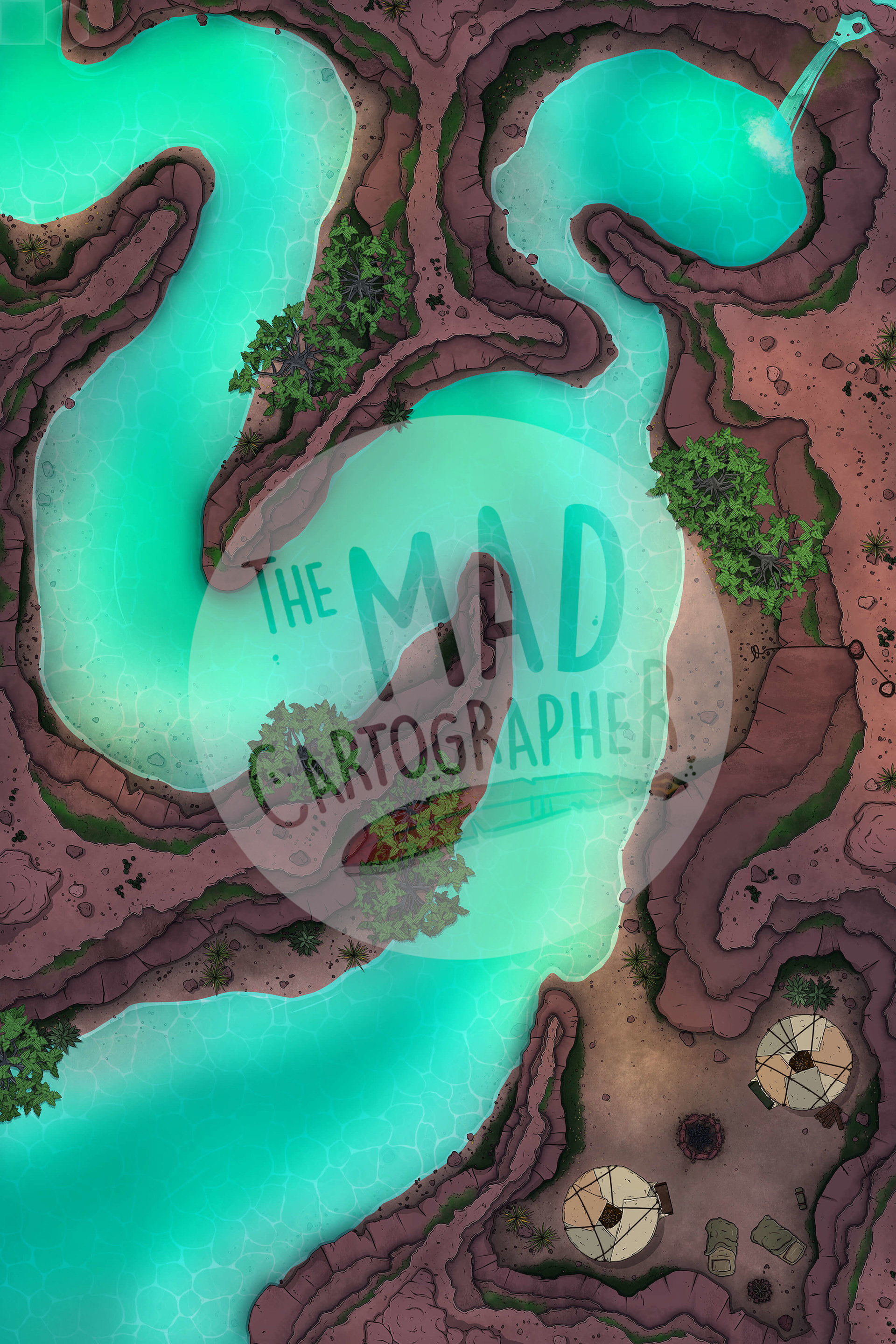 Badlands Mystery Canyon for The MAD Cartographer