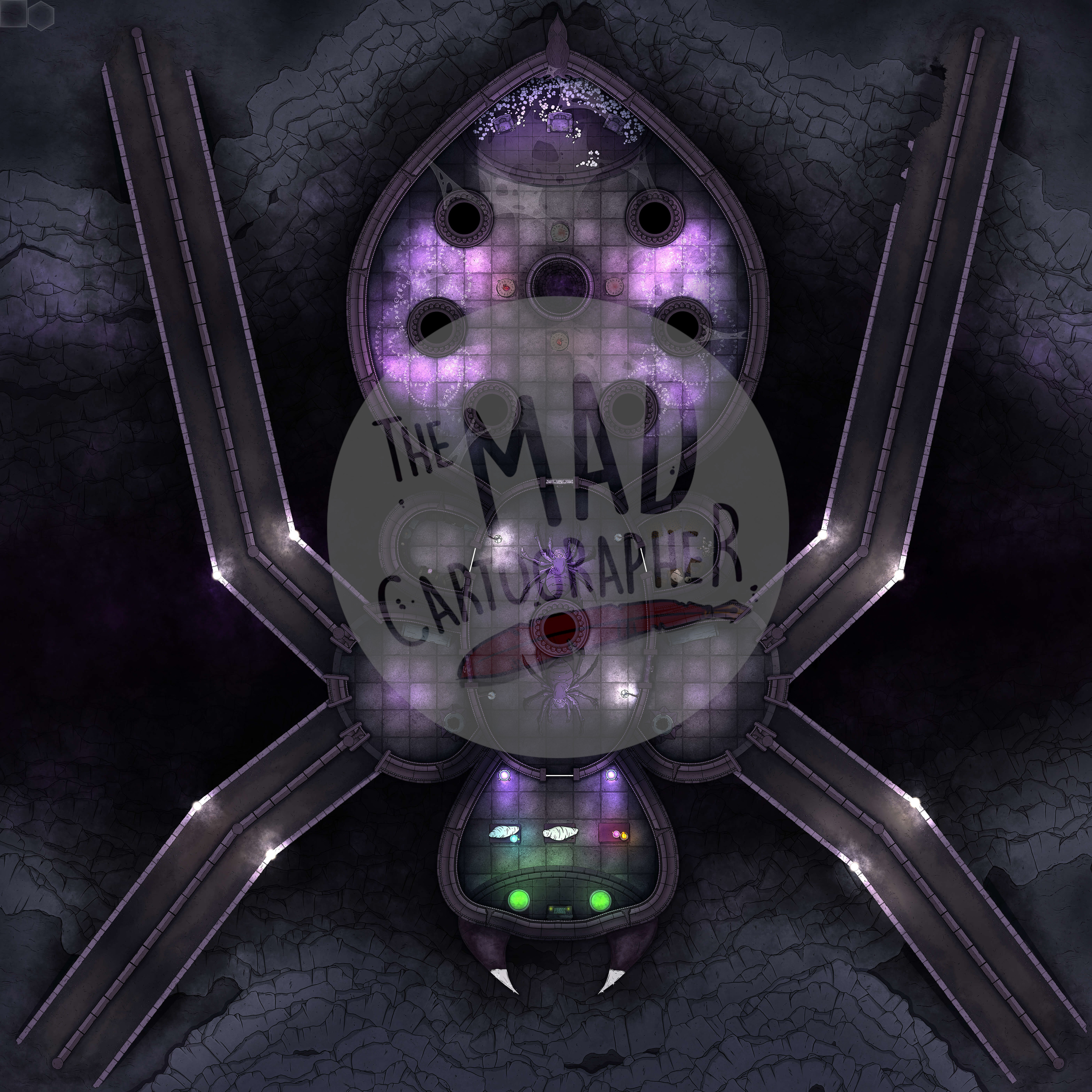 Spider Temple for The MAD Cartographer
