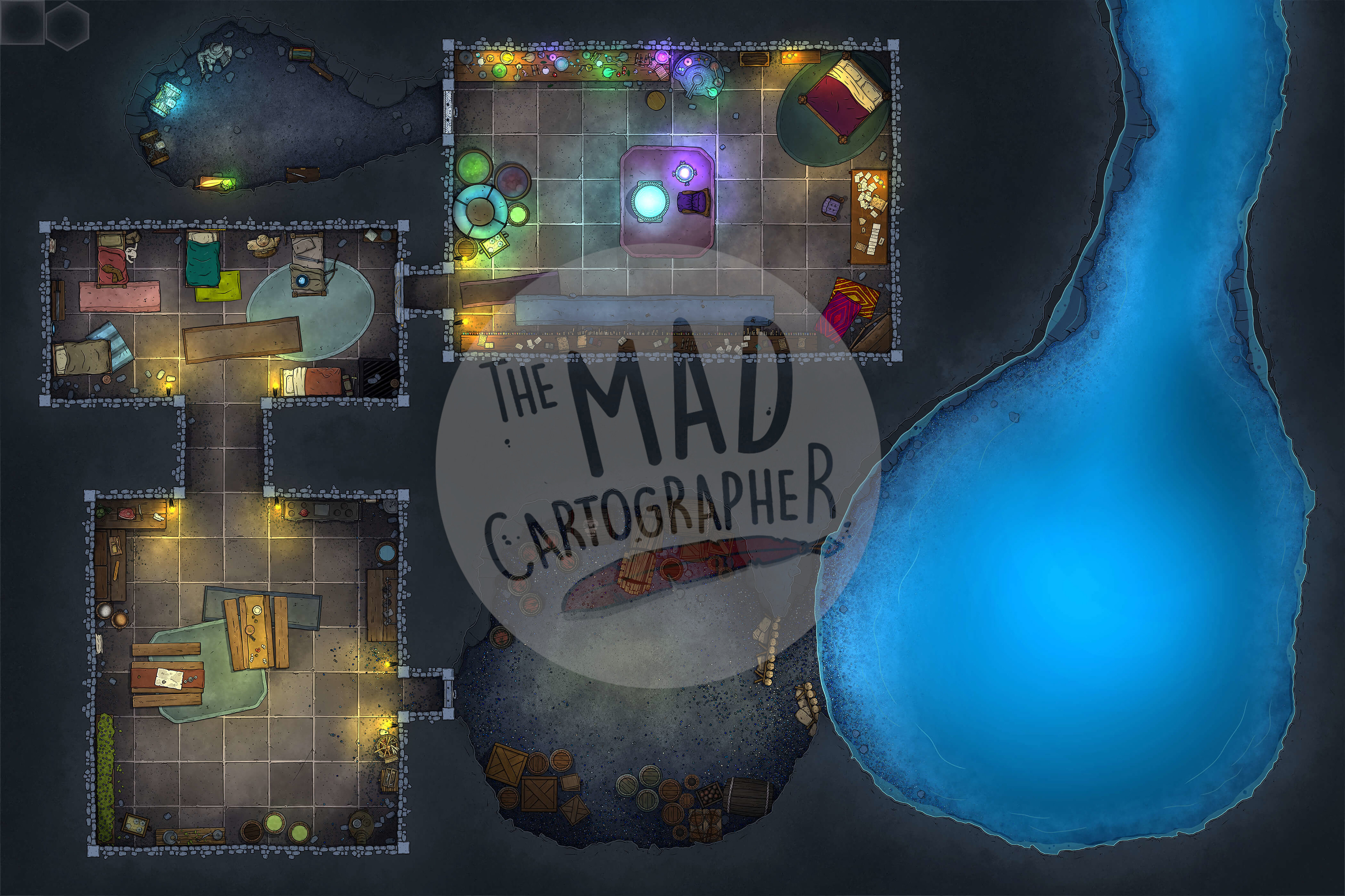 Sorcerer's Lair for The MAD Cartographer