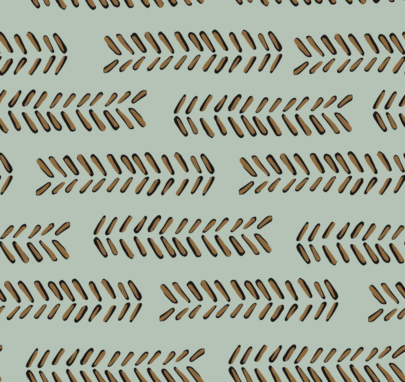 Reworked Fish Scale Stripes