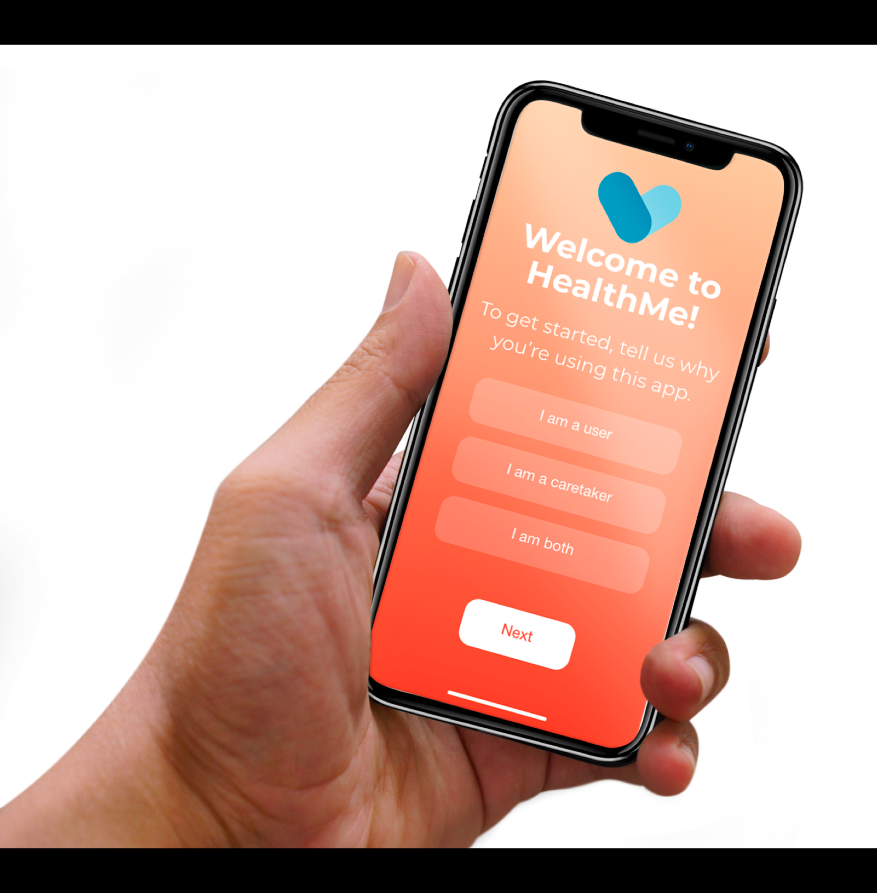 Mock-up of Mobile app (won best design)