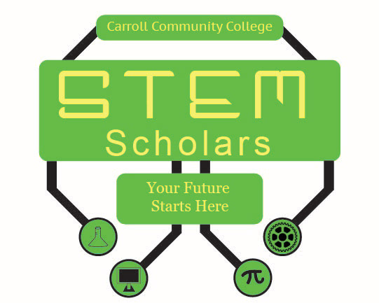 Logo for the STEM Scholars (In Color)