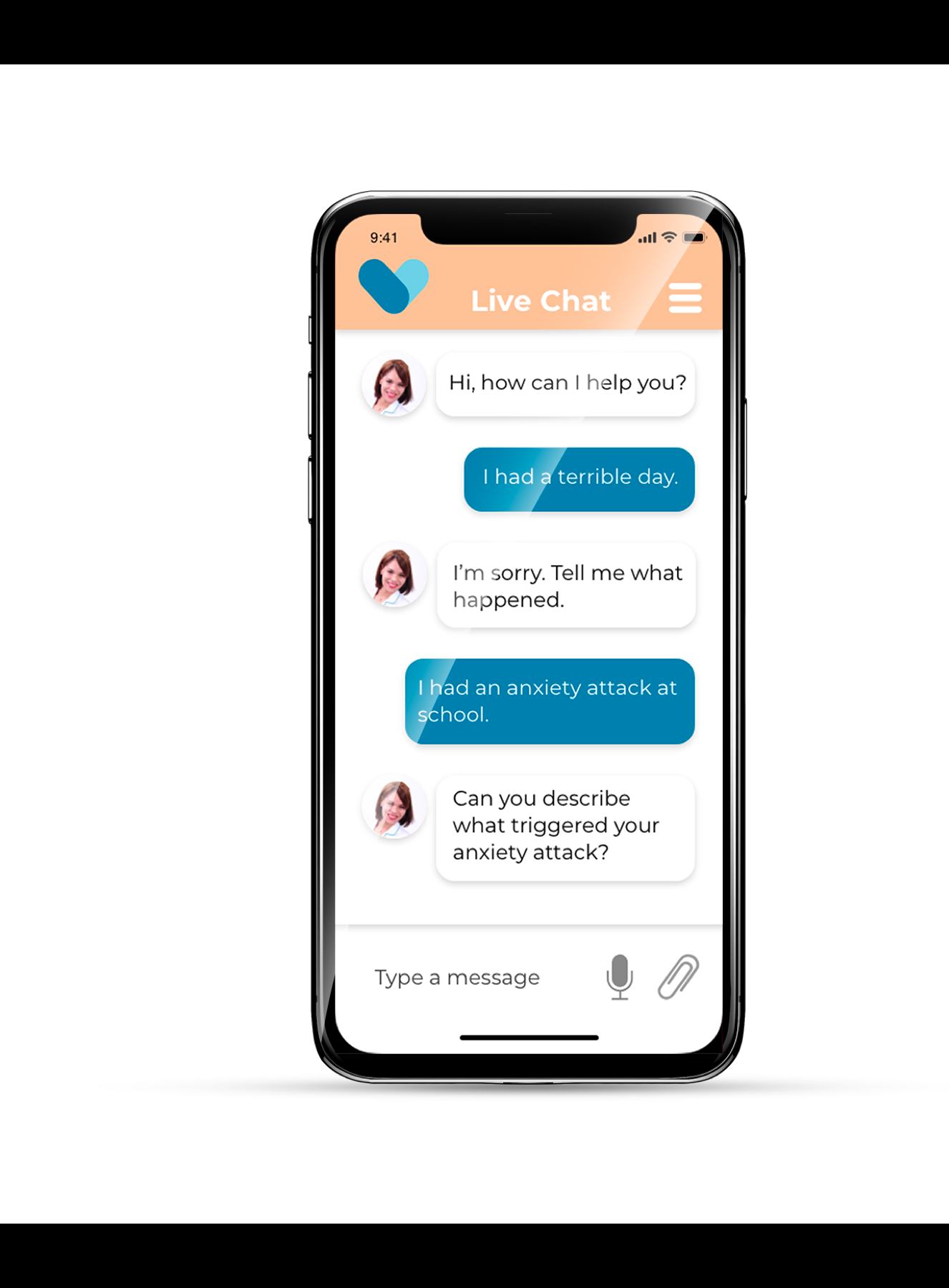 Mock-up of Mobile app (won best design)