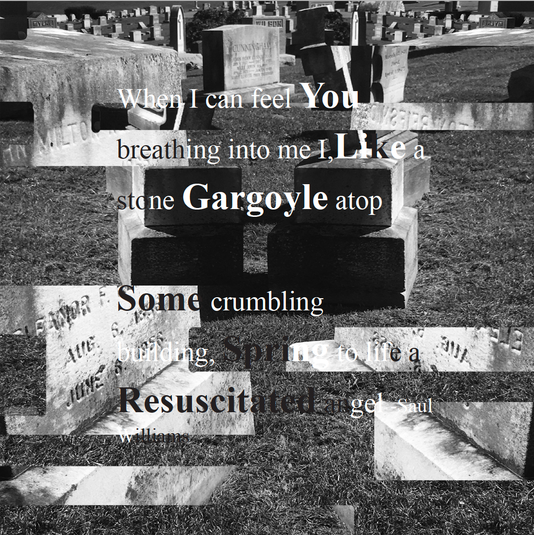 Class Project: Experimenting with text