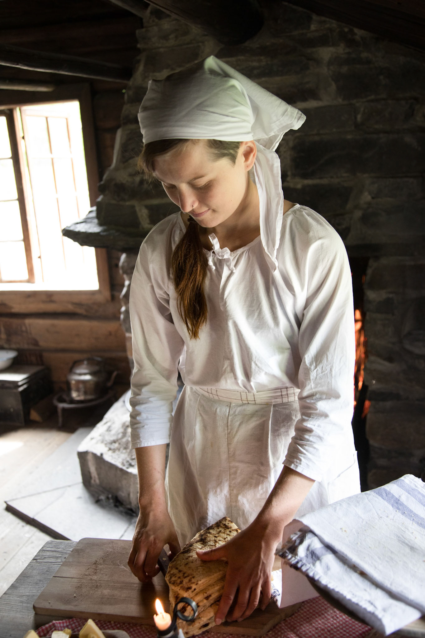 Folk Museum making Lefse