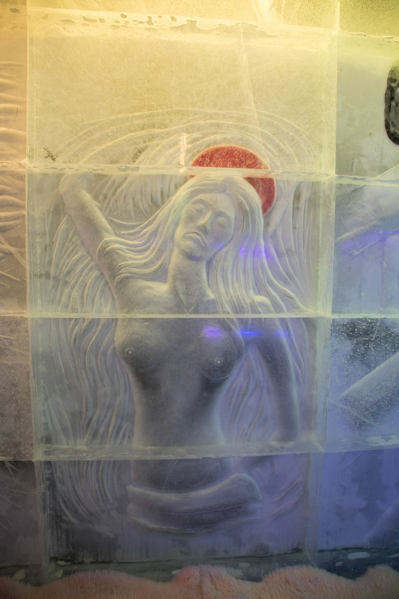 Magic Ice - Ice Museum Temp was 15 degrees F inside  Bergen