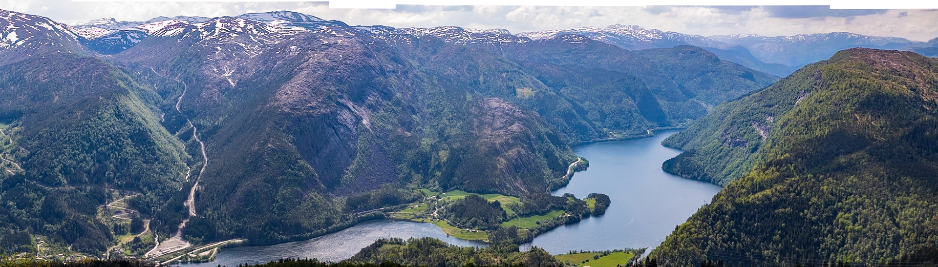 Harness Property from adjacent mountain top