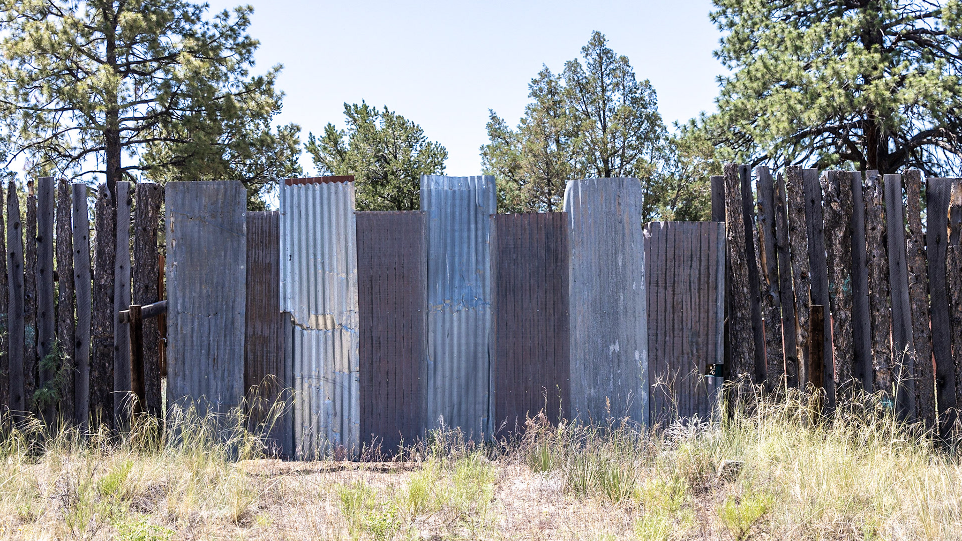 Old Wooden Fence in Crestone, Colorado