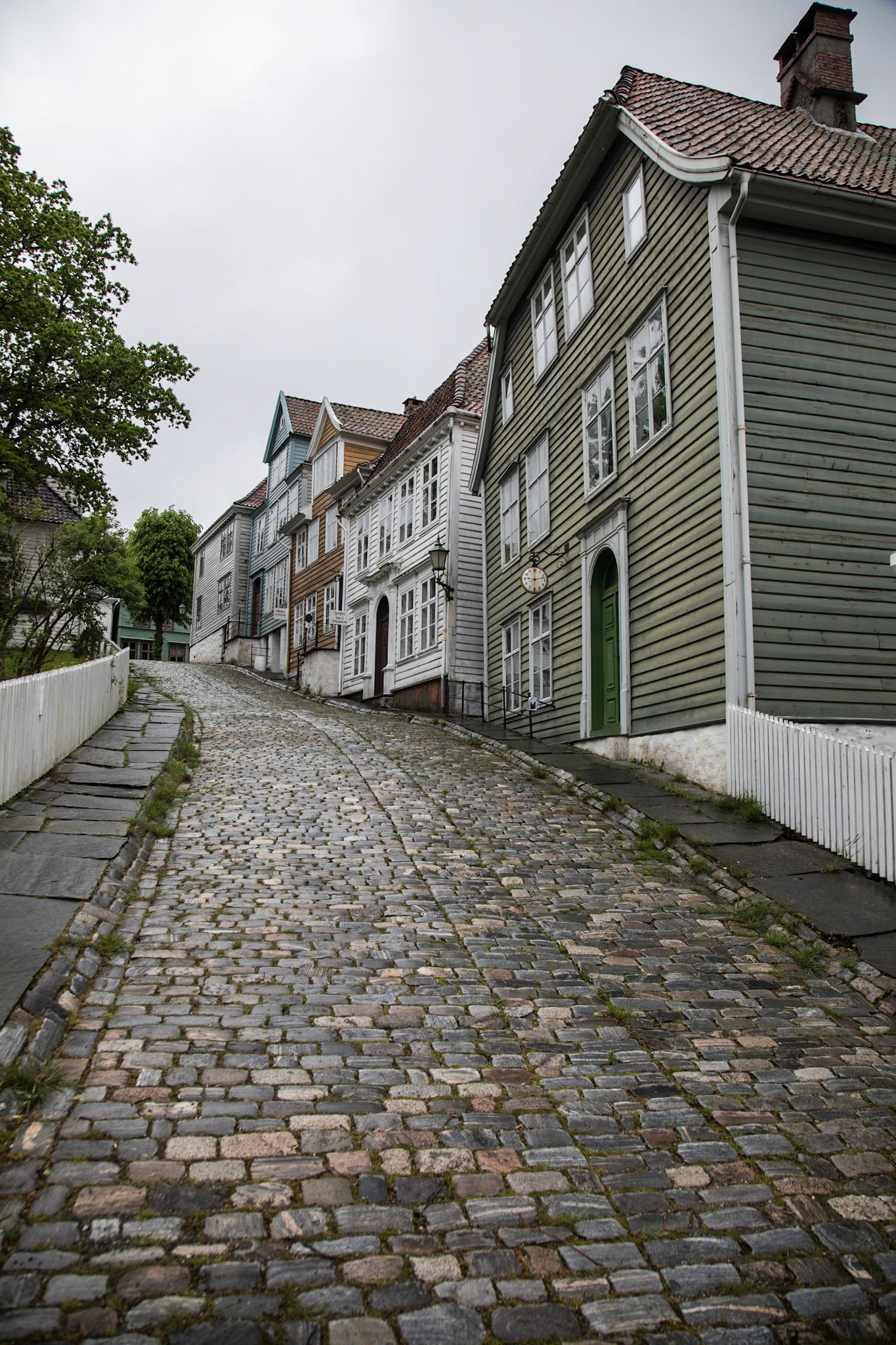 Historic old Bergen