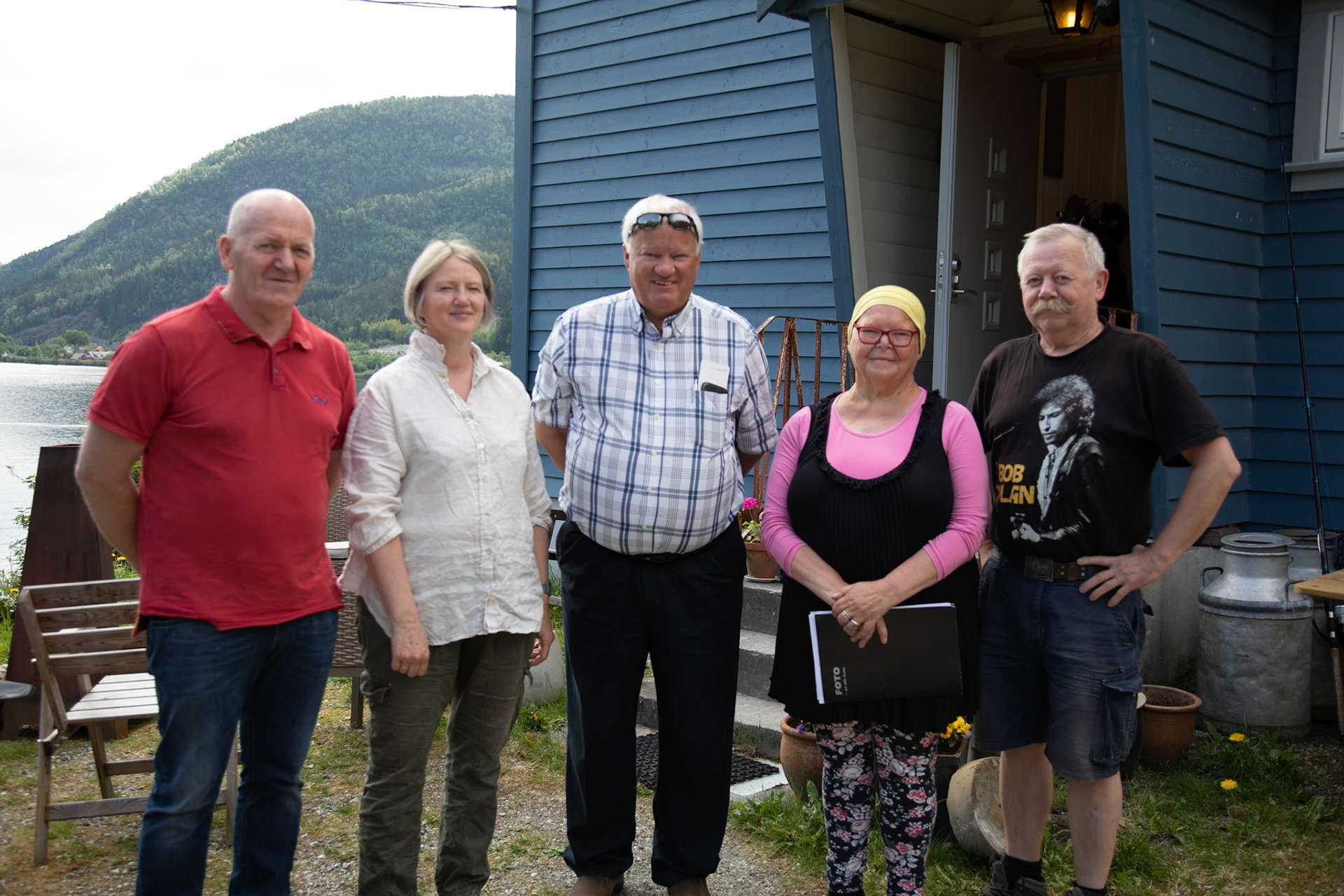 Arild Skorve, Hanne Siri Bolstead, Roger Good, Bente Randi Skorve and Egil Bolstad