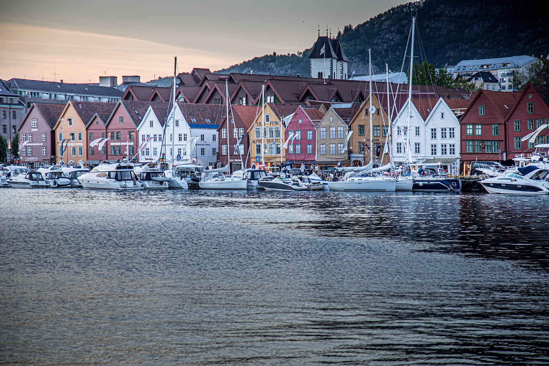 Bryggen and Bergen Harbour