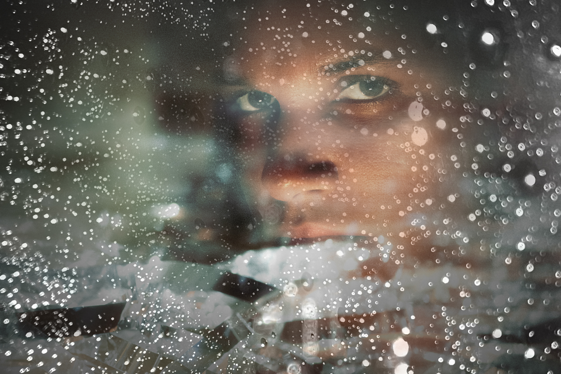 Through the window