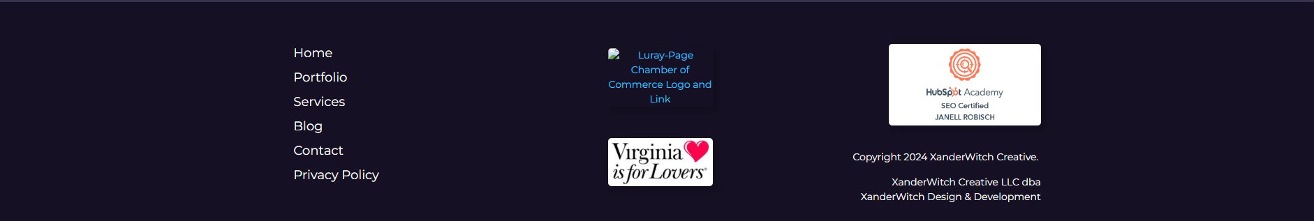 Website Footer