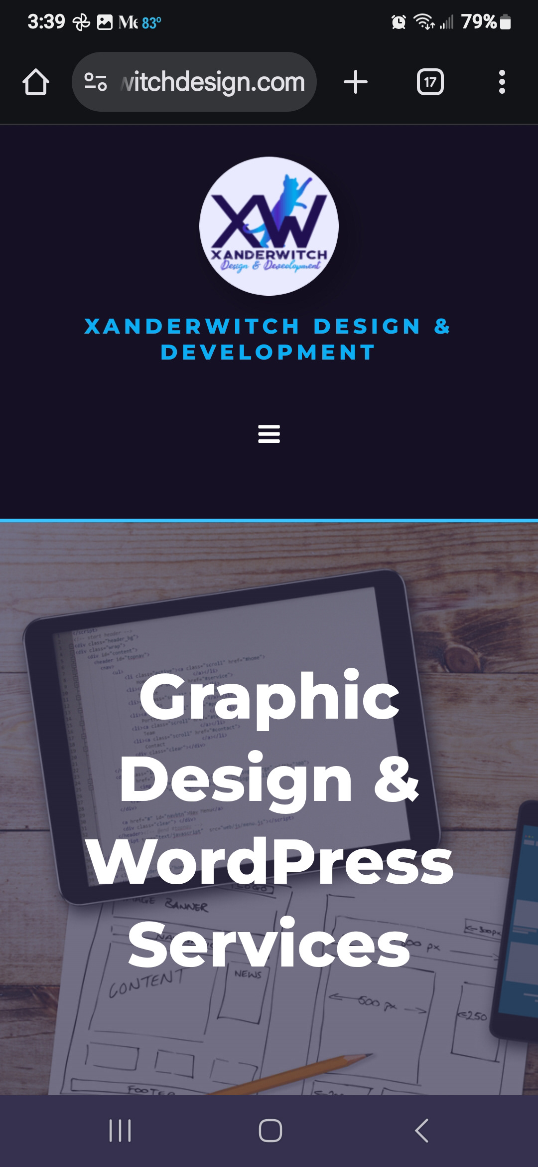 Services Page - Mobile