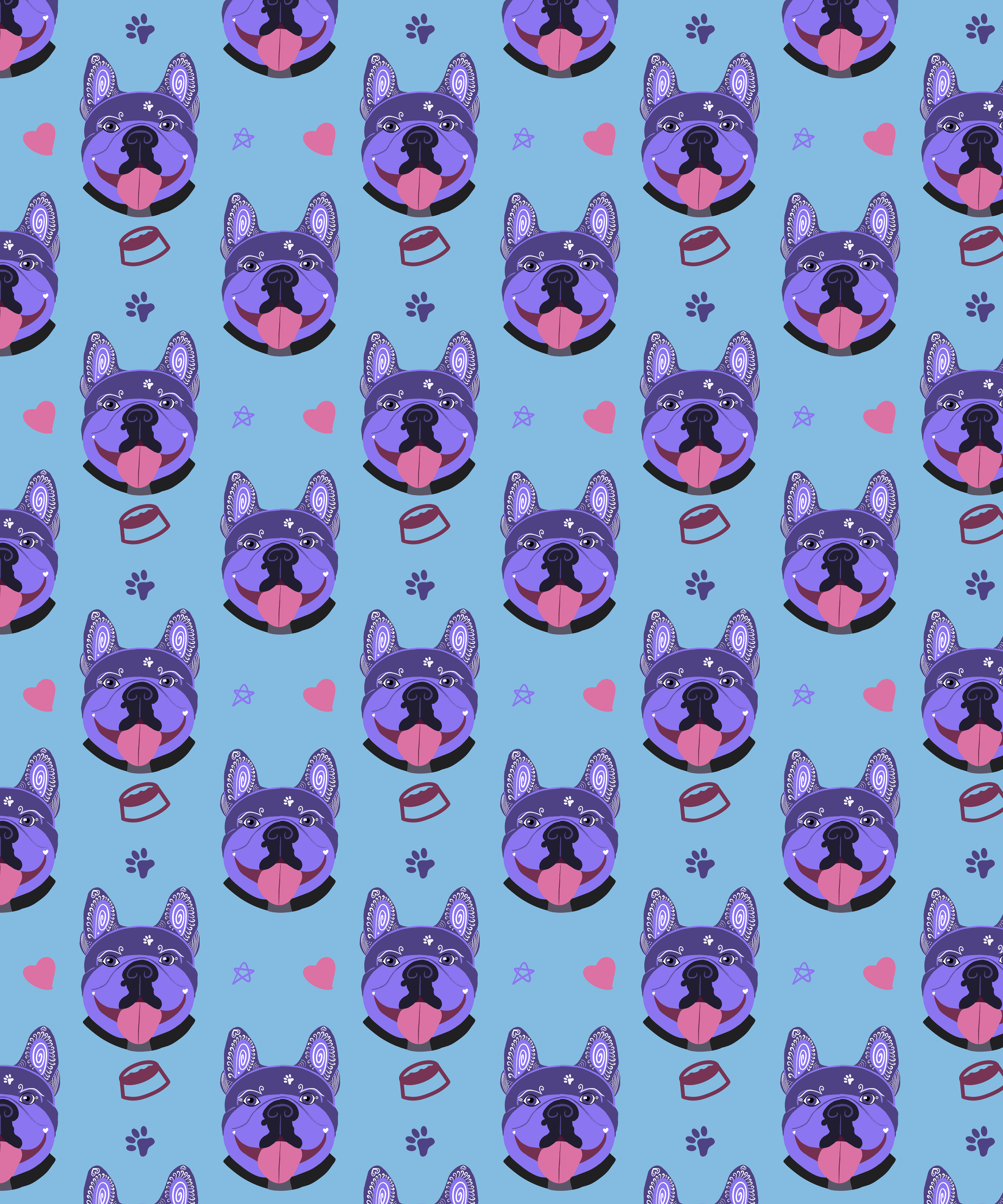 Purple Frenchies