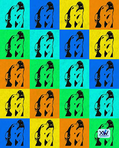 Dog Pop Art Poster