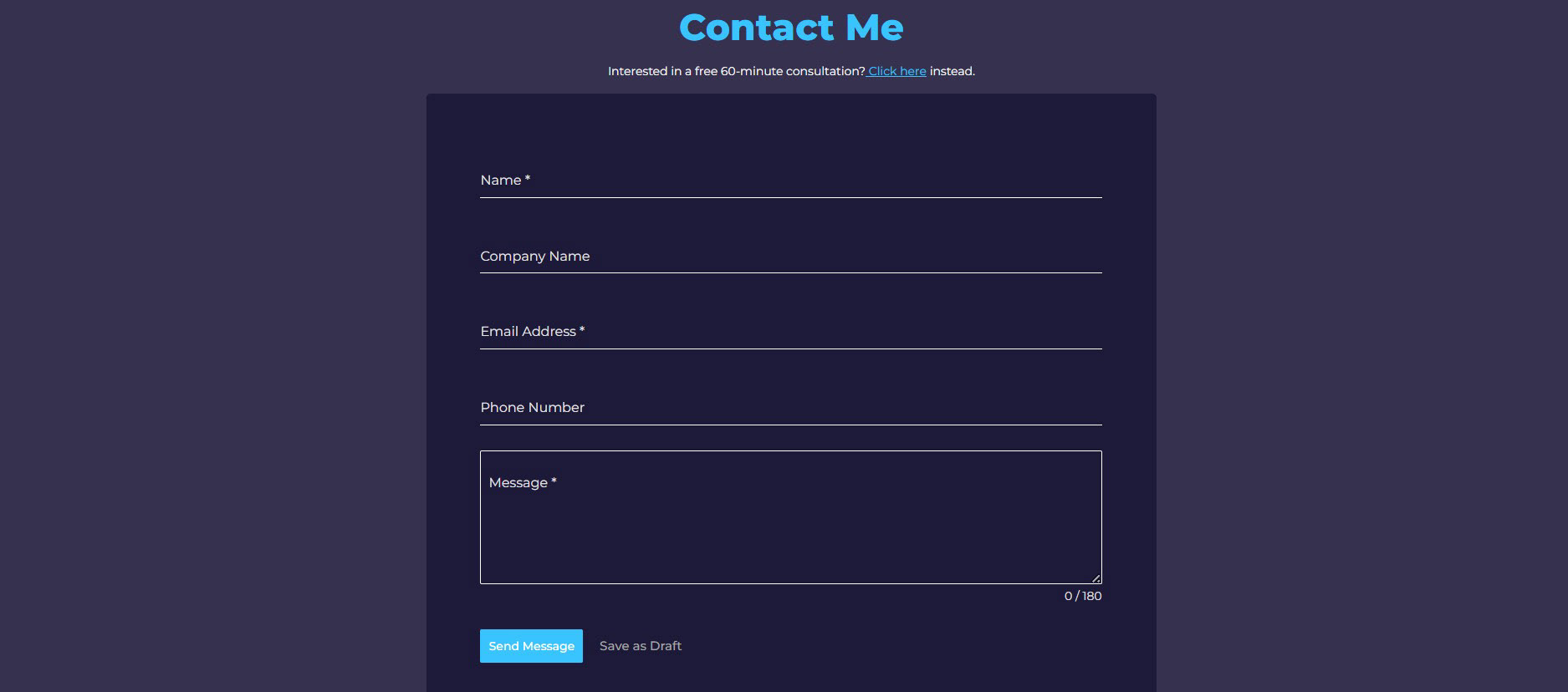 Contact Page