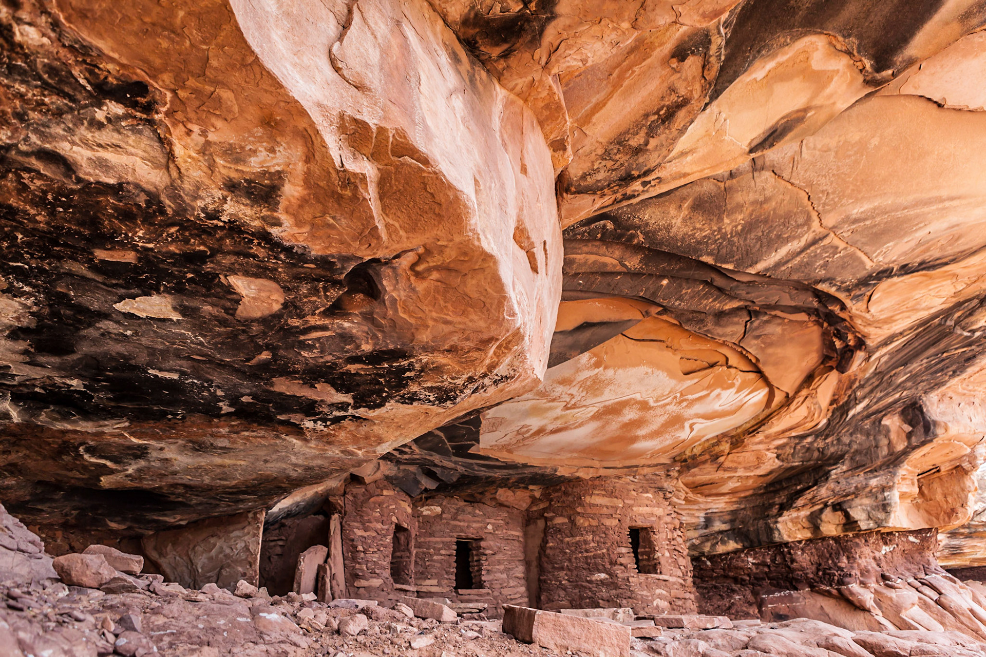 Fallen Roof Ruins - Utah