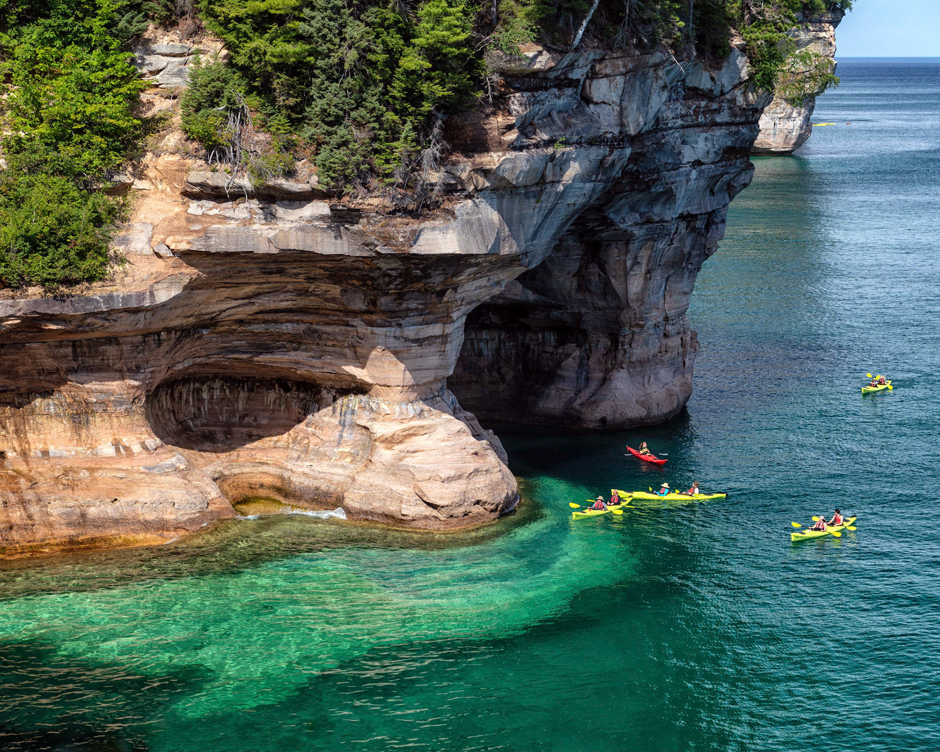 Kayaks - Pictured Rocks Na
