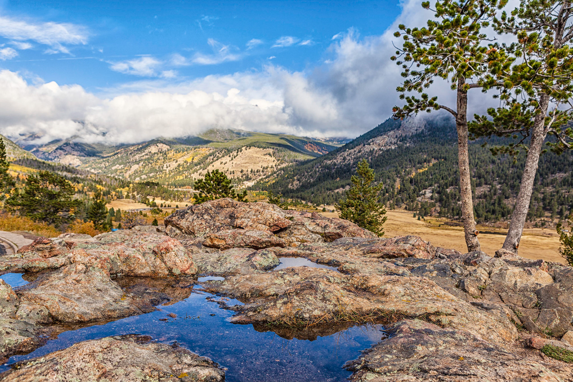 Overlooking Hidden Valley - Rocky Mountain National Park