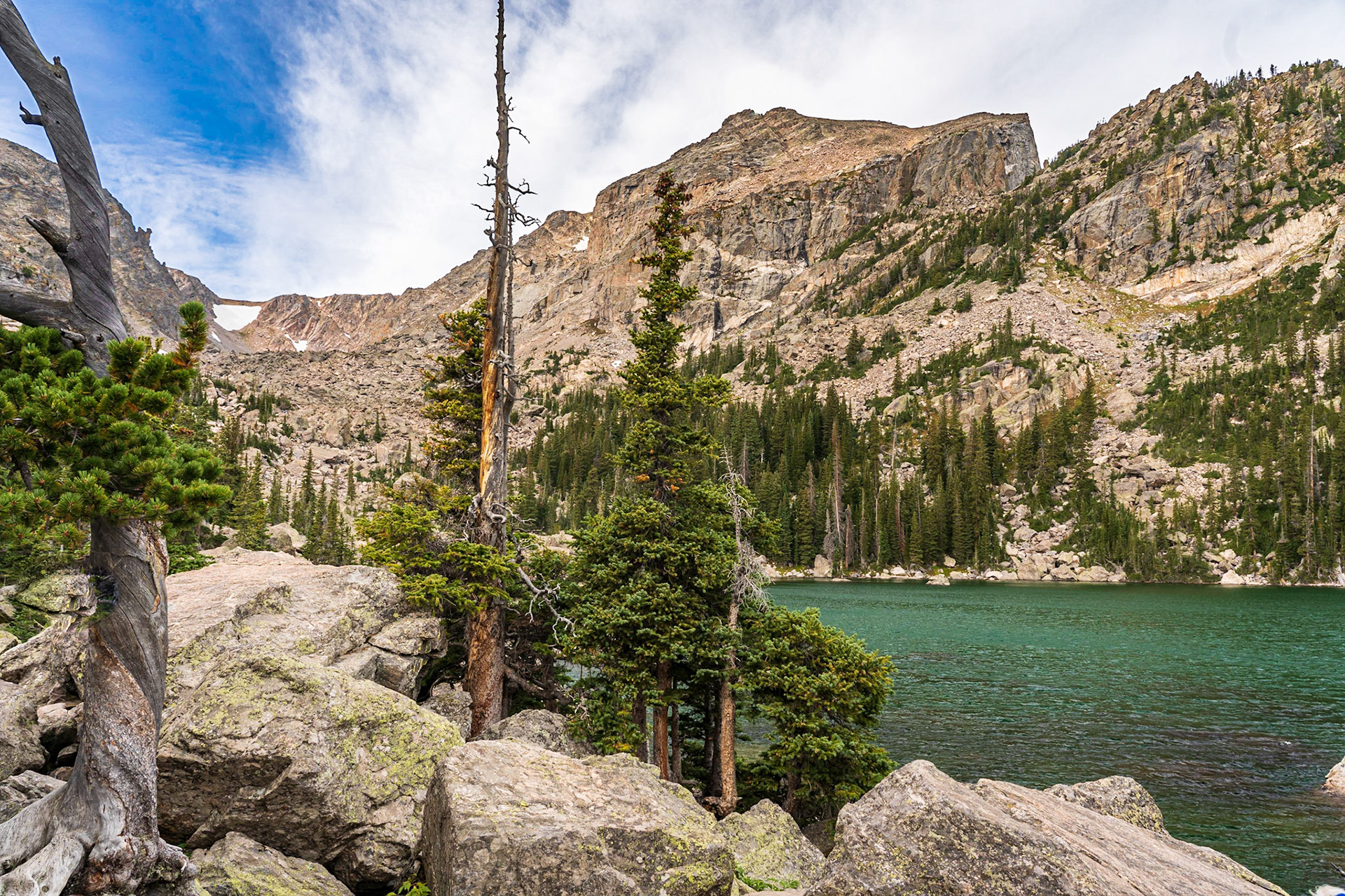 Lake Haiyaha - Rocky Mountain National Park
