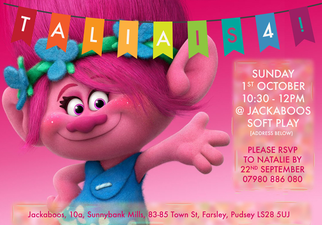 birthday invite