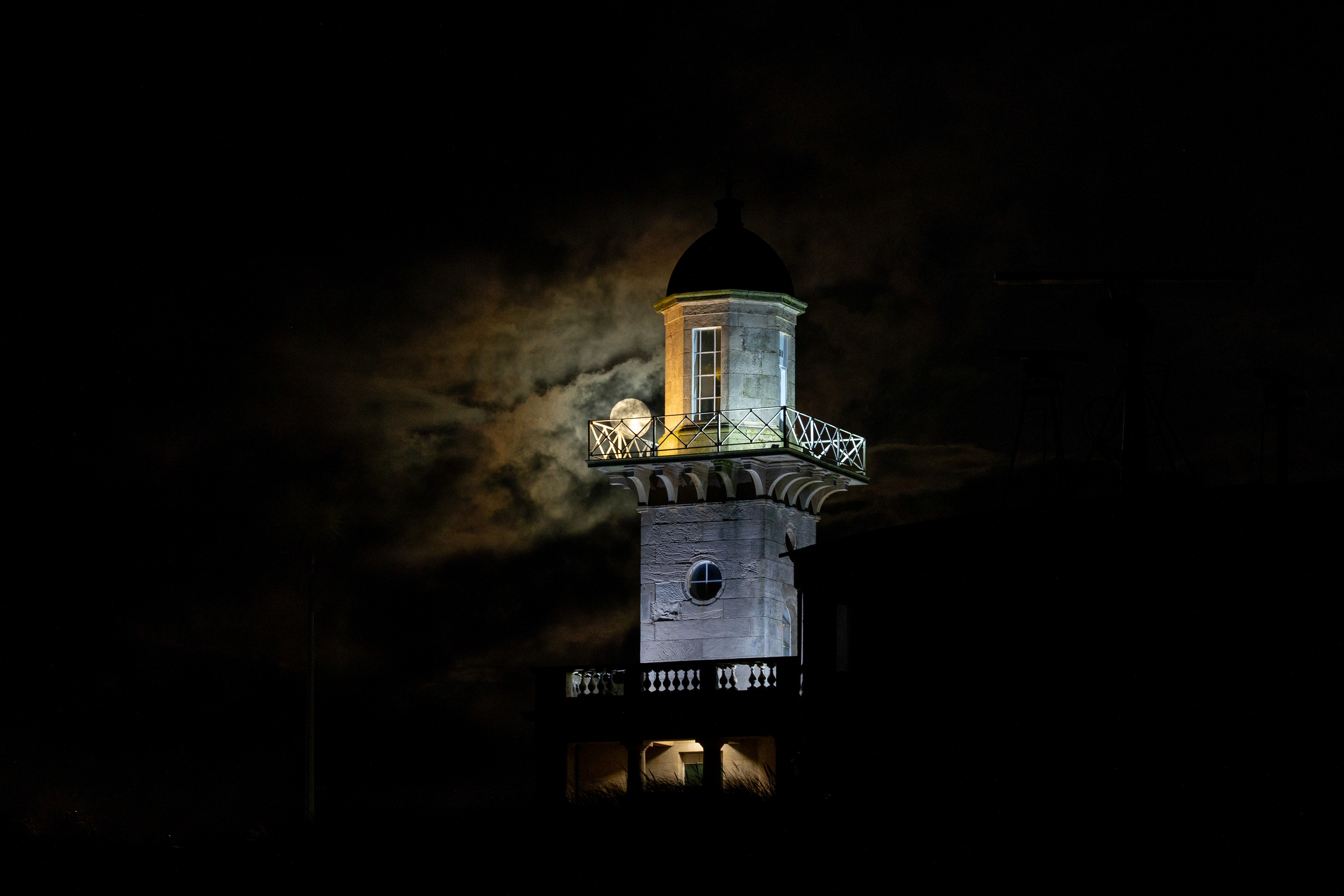 Spooky moon