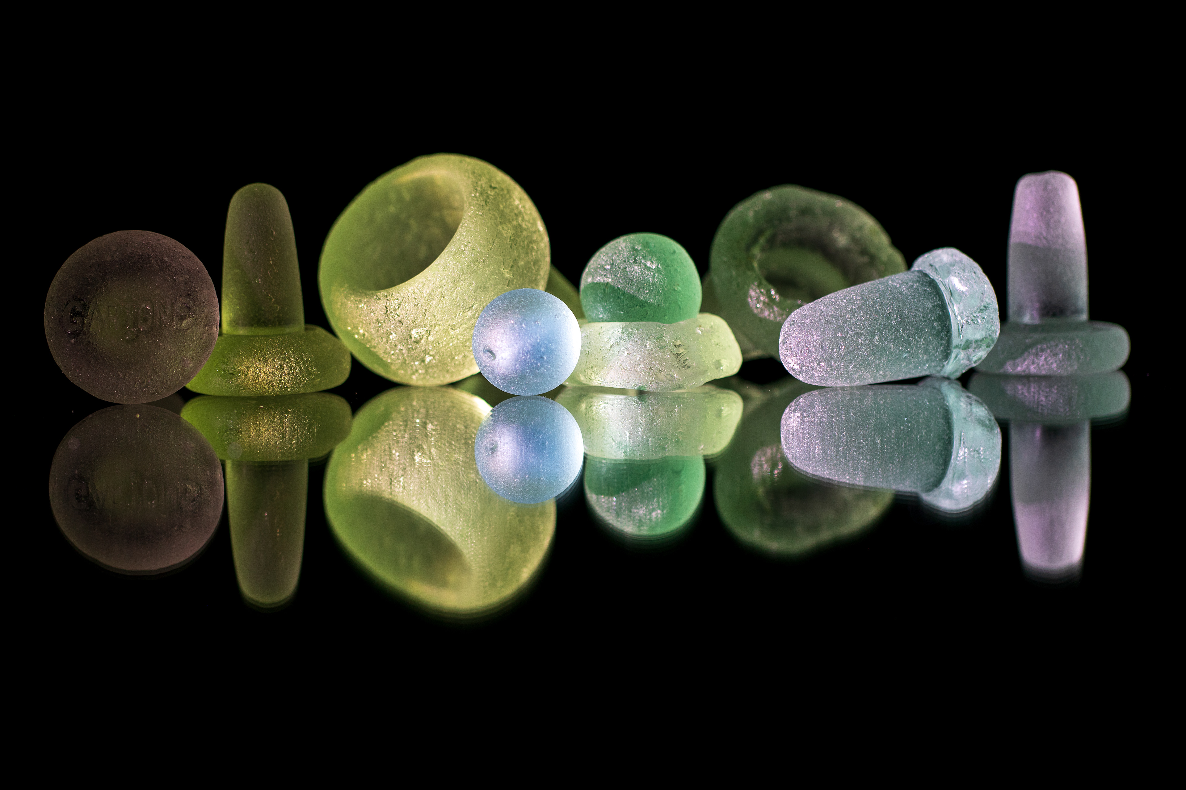 Seaglass stoppers