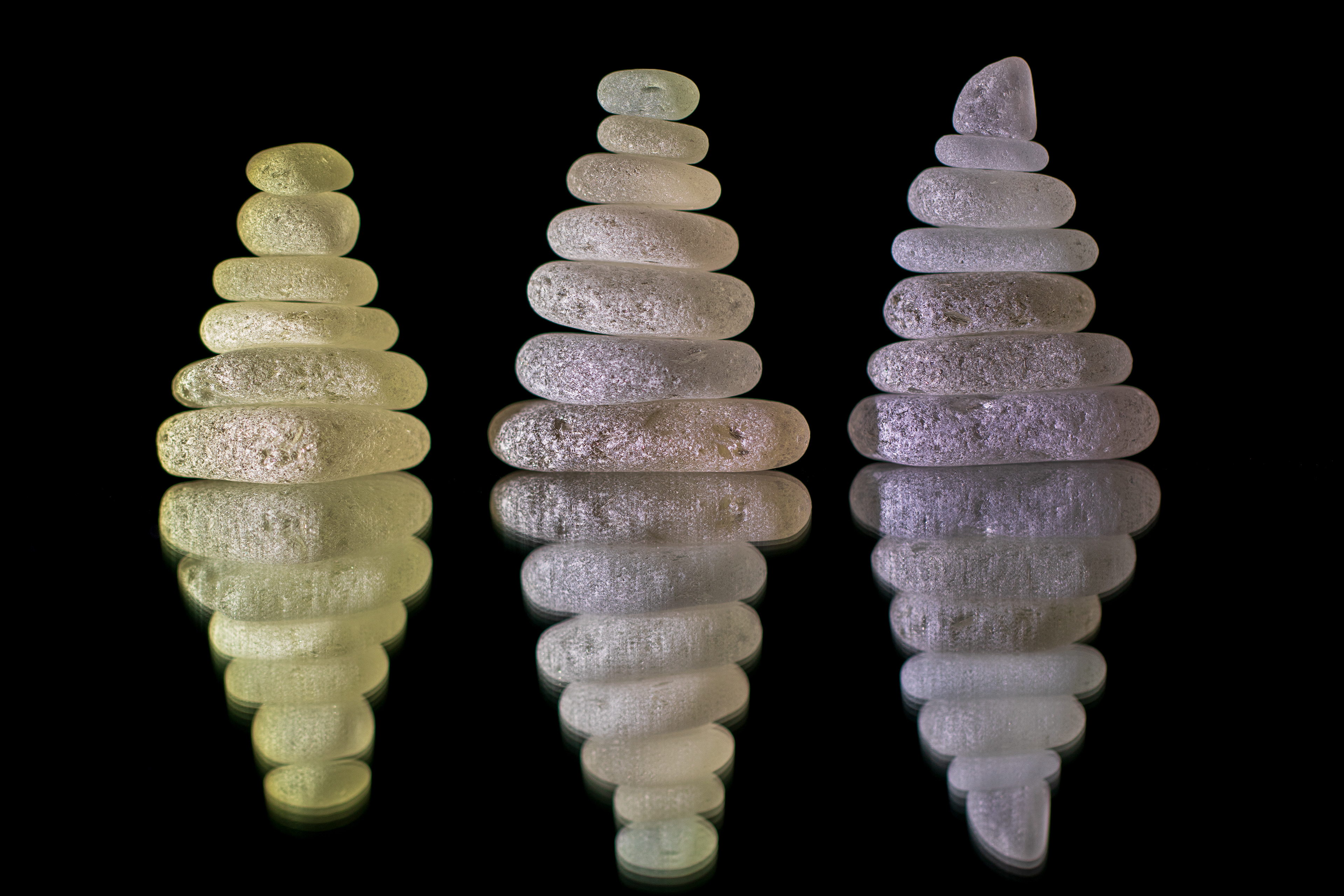 Seaglass stack
