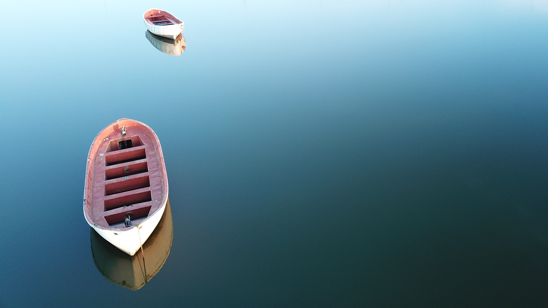 Boating on glass