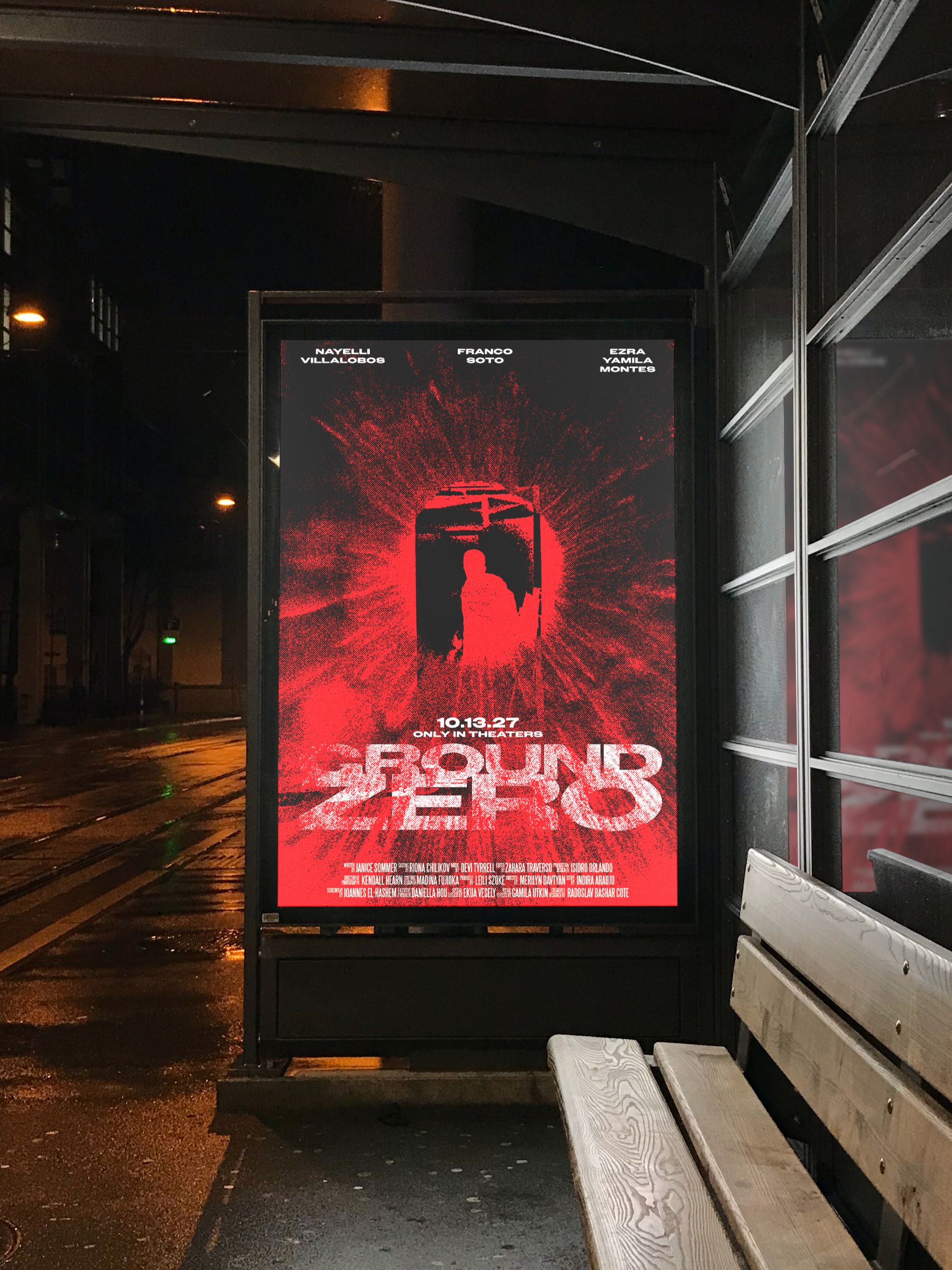 Main Poster - Bus Stop View