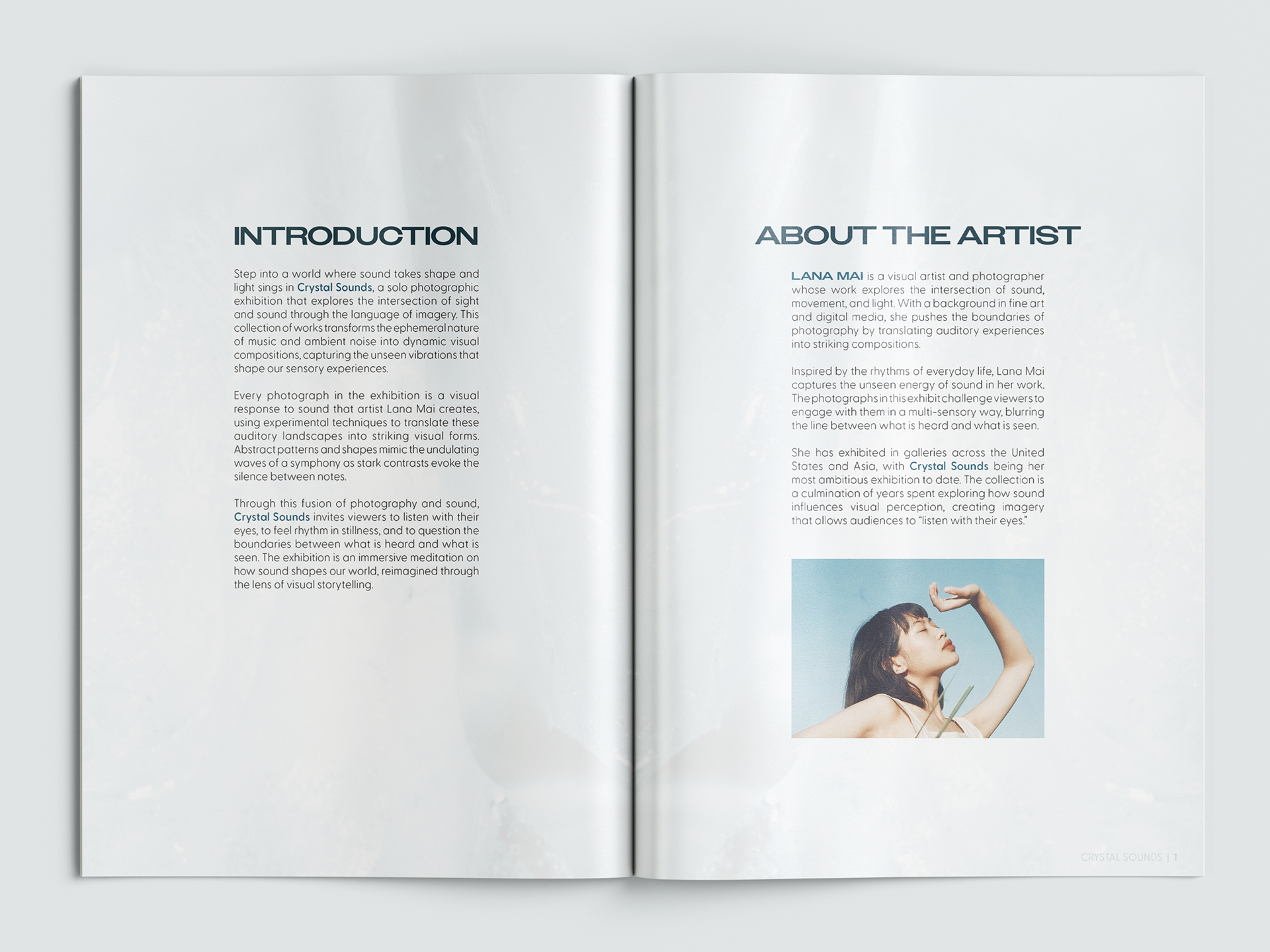 Exhibition Catalog Spread A