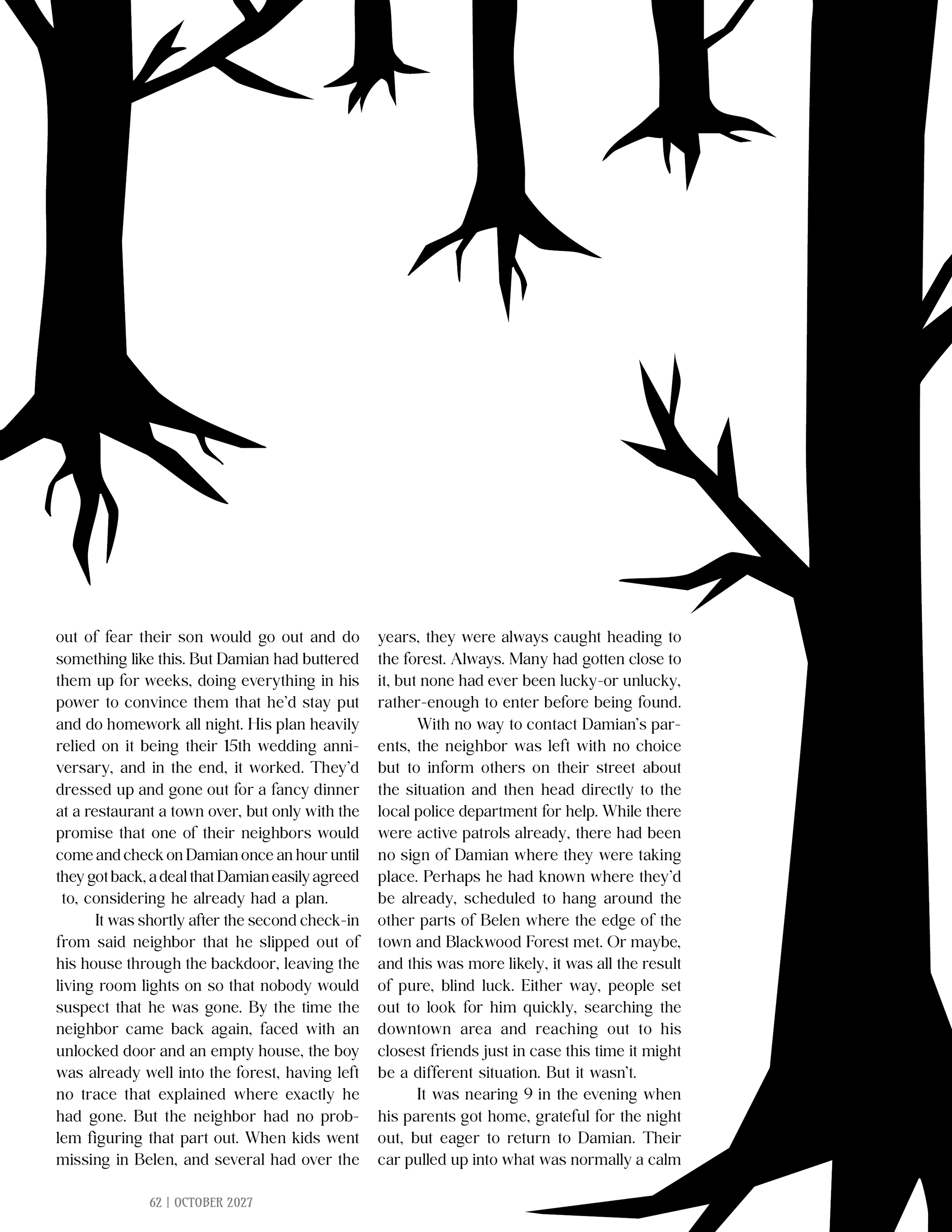 Spread B - First Page