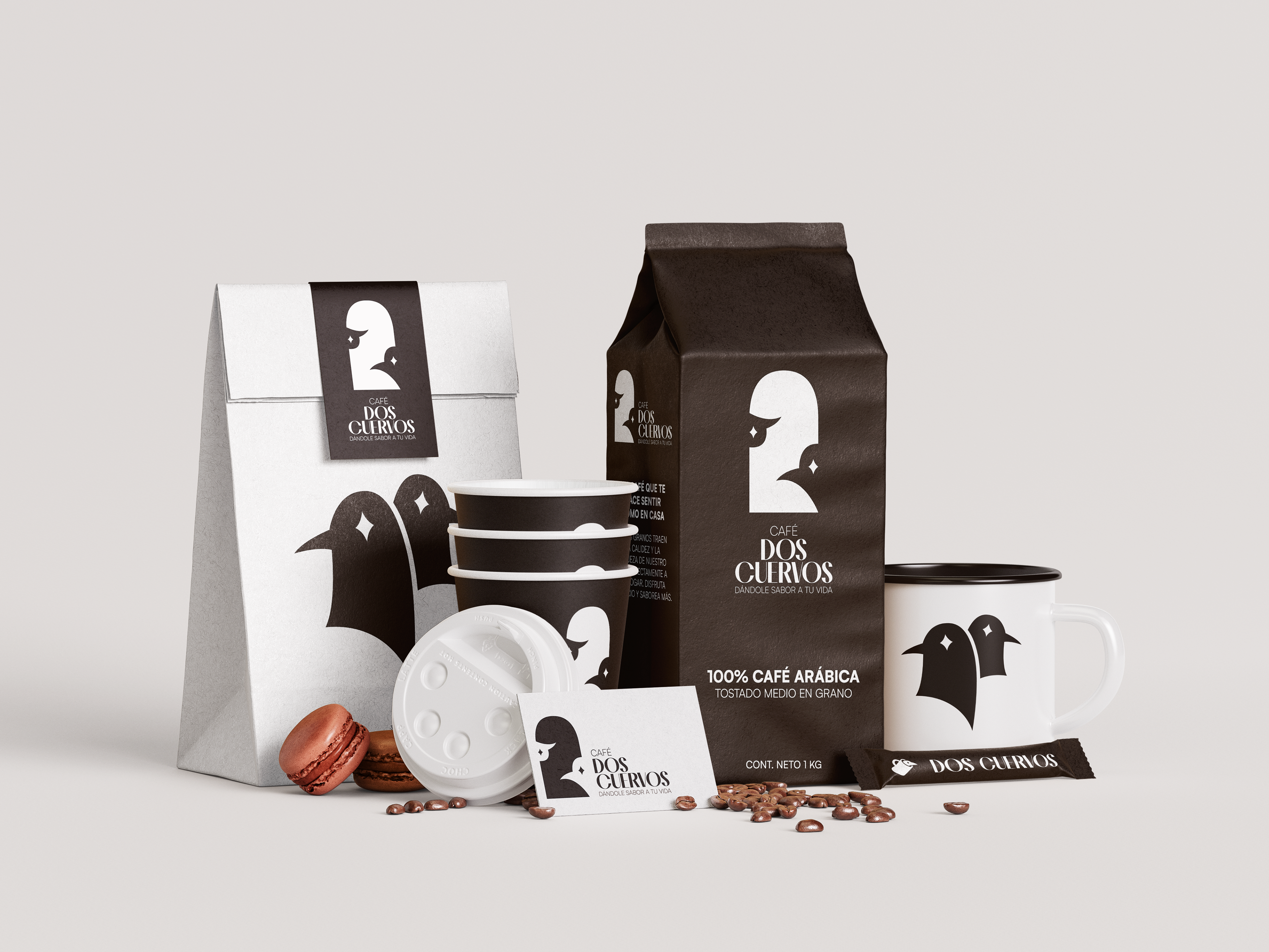 Cafe Merchandise - Angled View