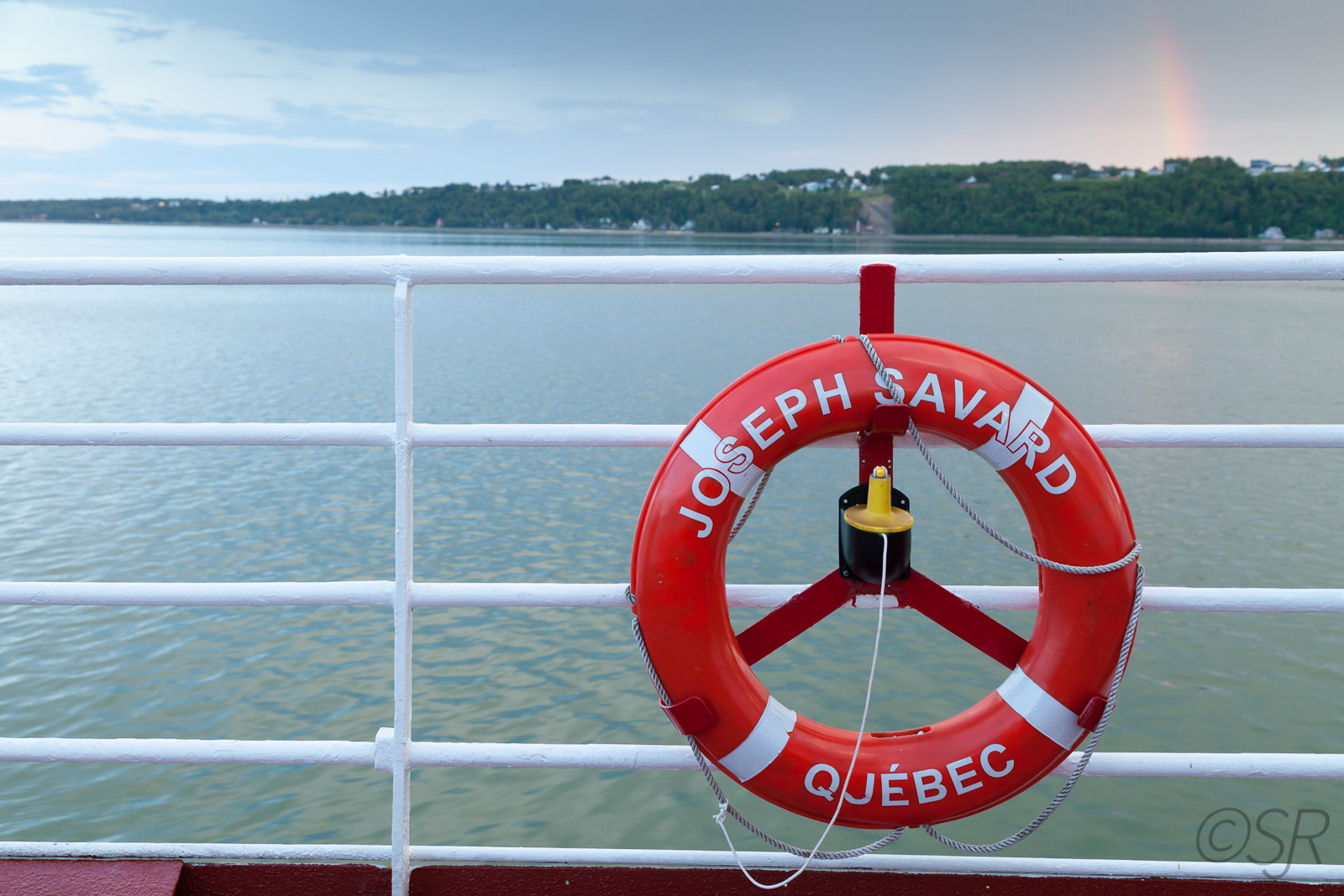 Ferry to Isle-aux-Coudres, Quebec